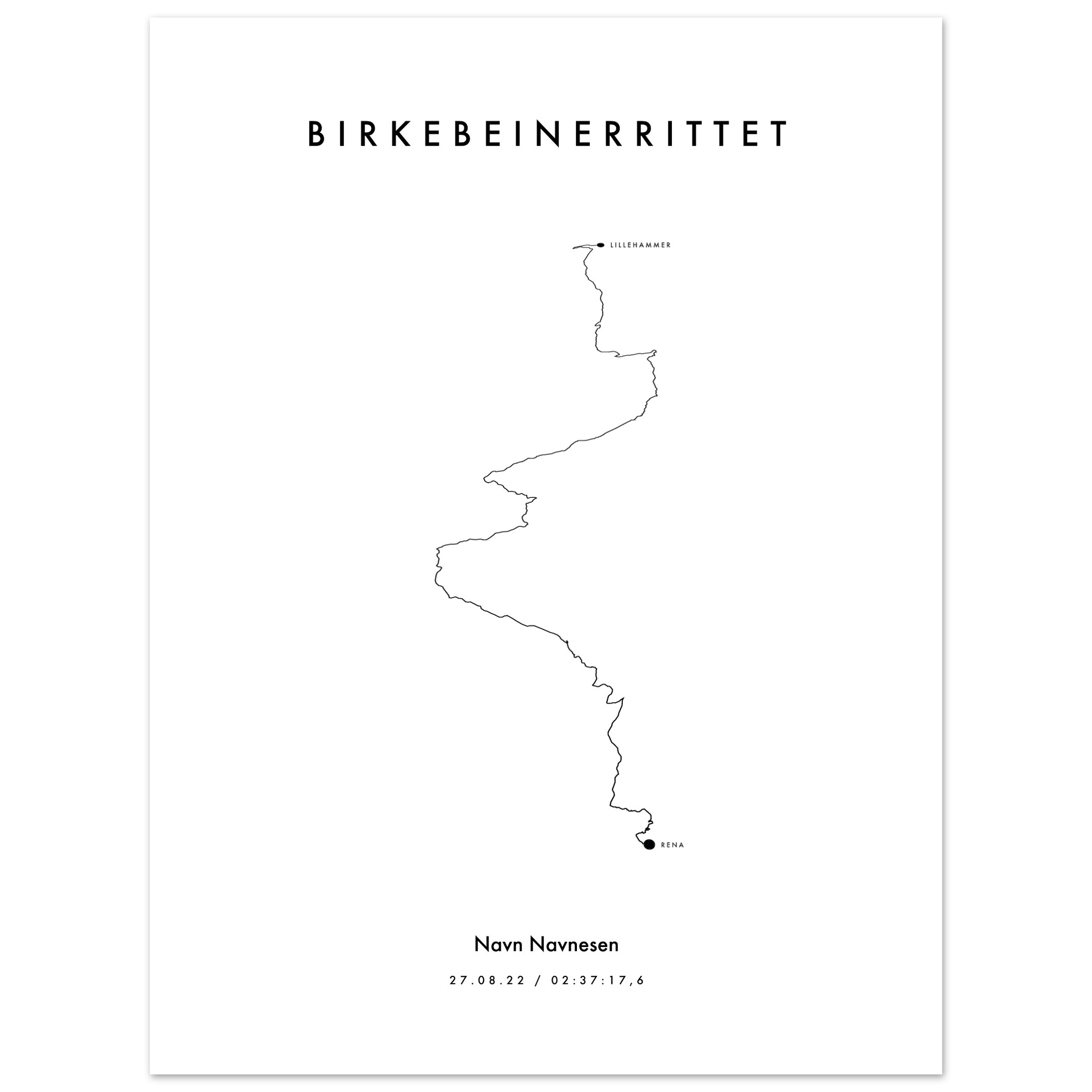 Sykkelfantomet - Birkebeinerrittet 2022 - Lys