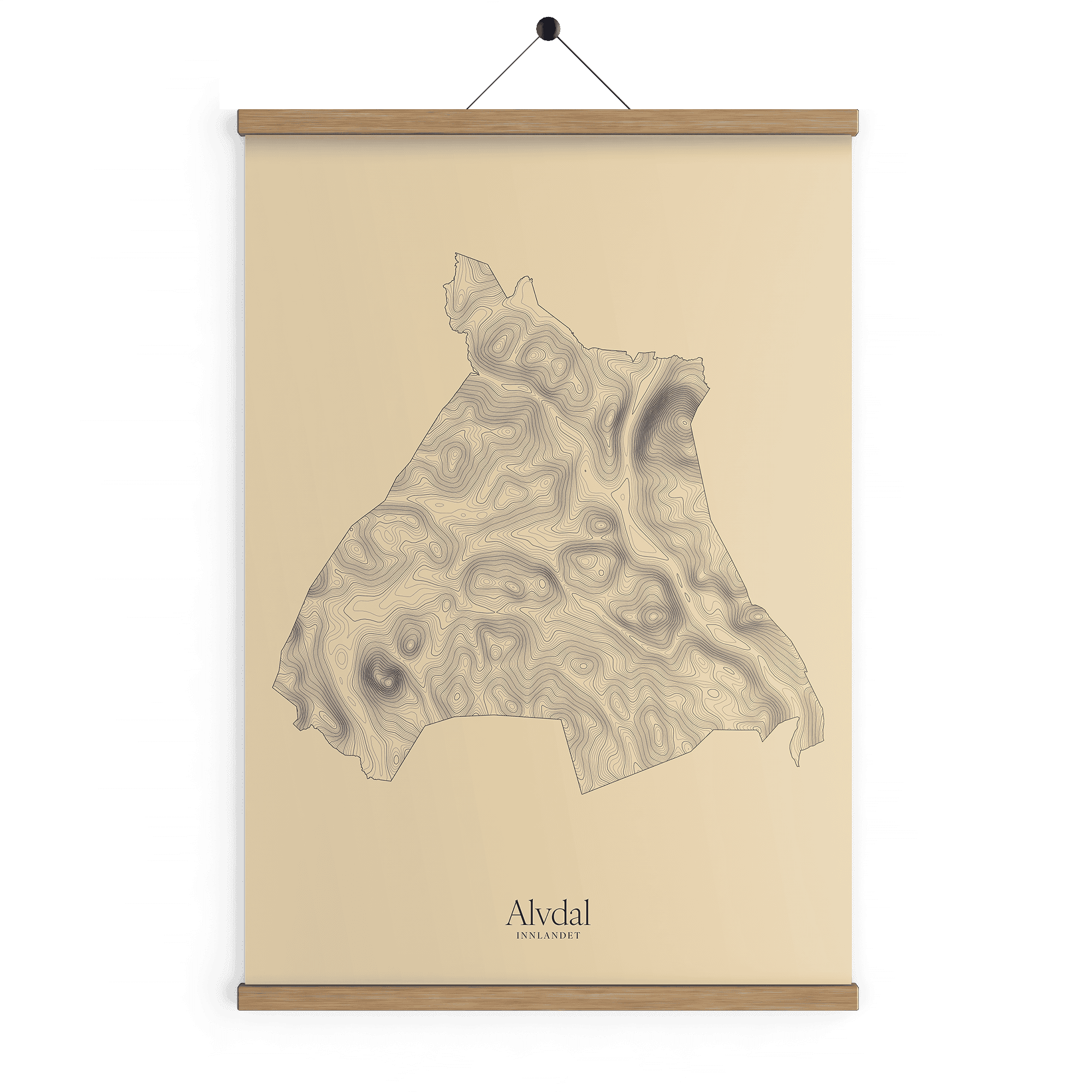 Alvdal kotekart - Sandstein