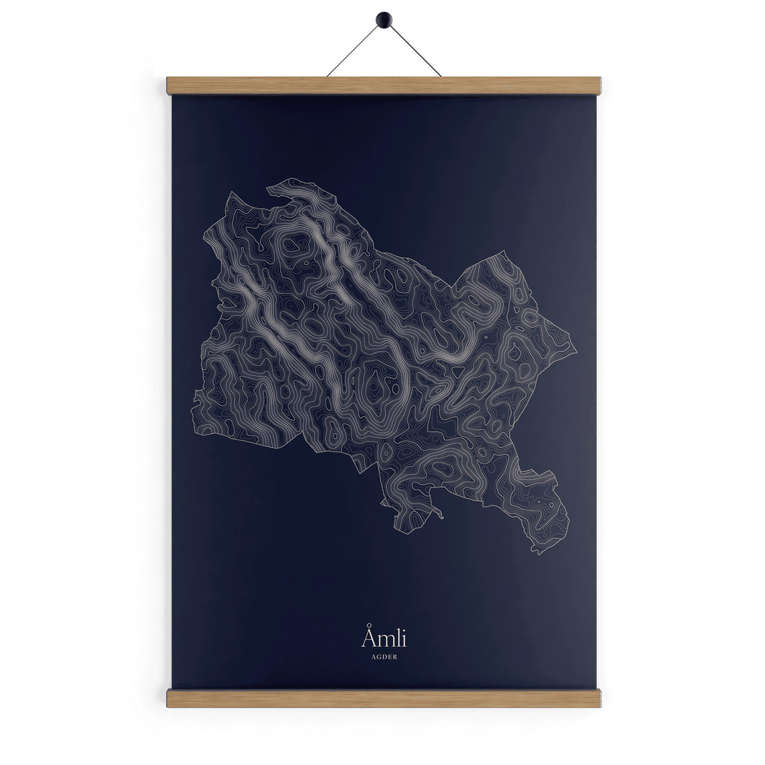 Åmli kotekart - Vinternatt