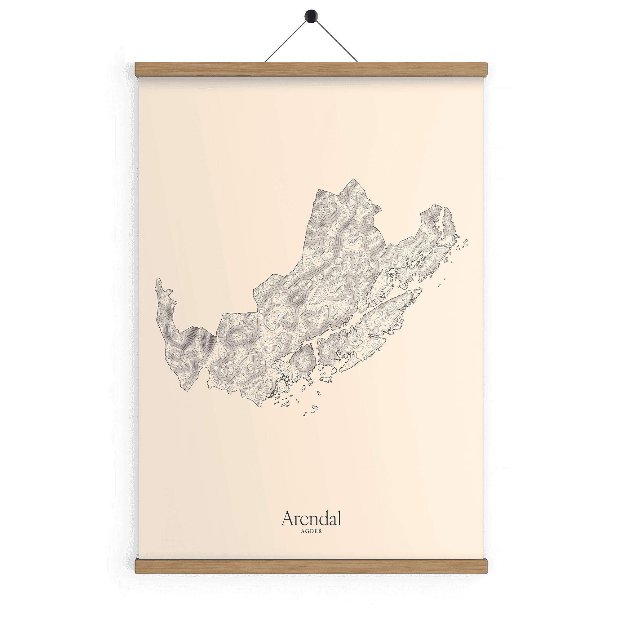 Arendal kotekart - Bomull