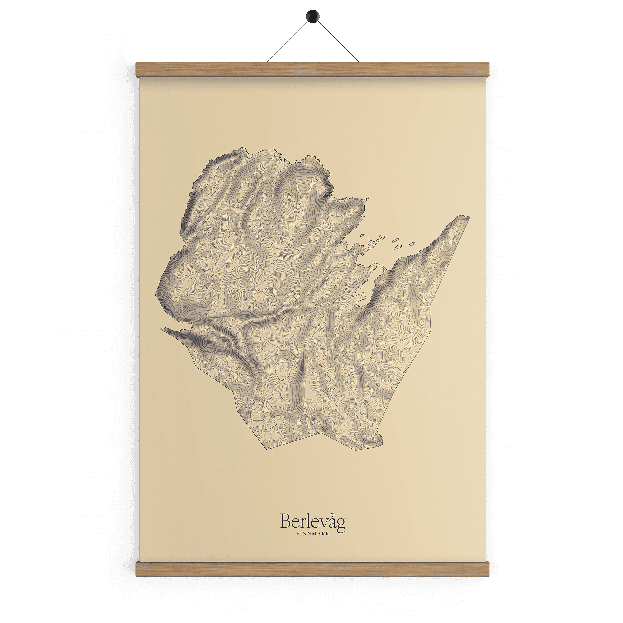 Berlevåg kotekart - Sandstein