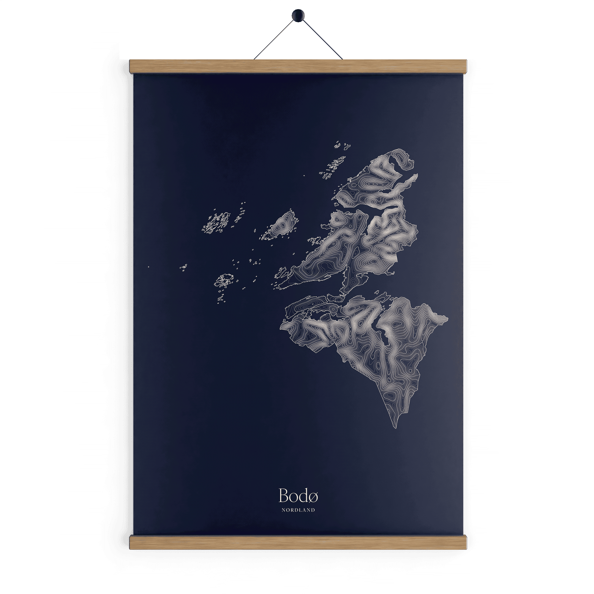 Bodø kotekart - Vinternatt