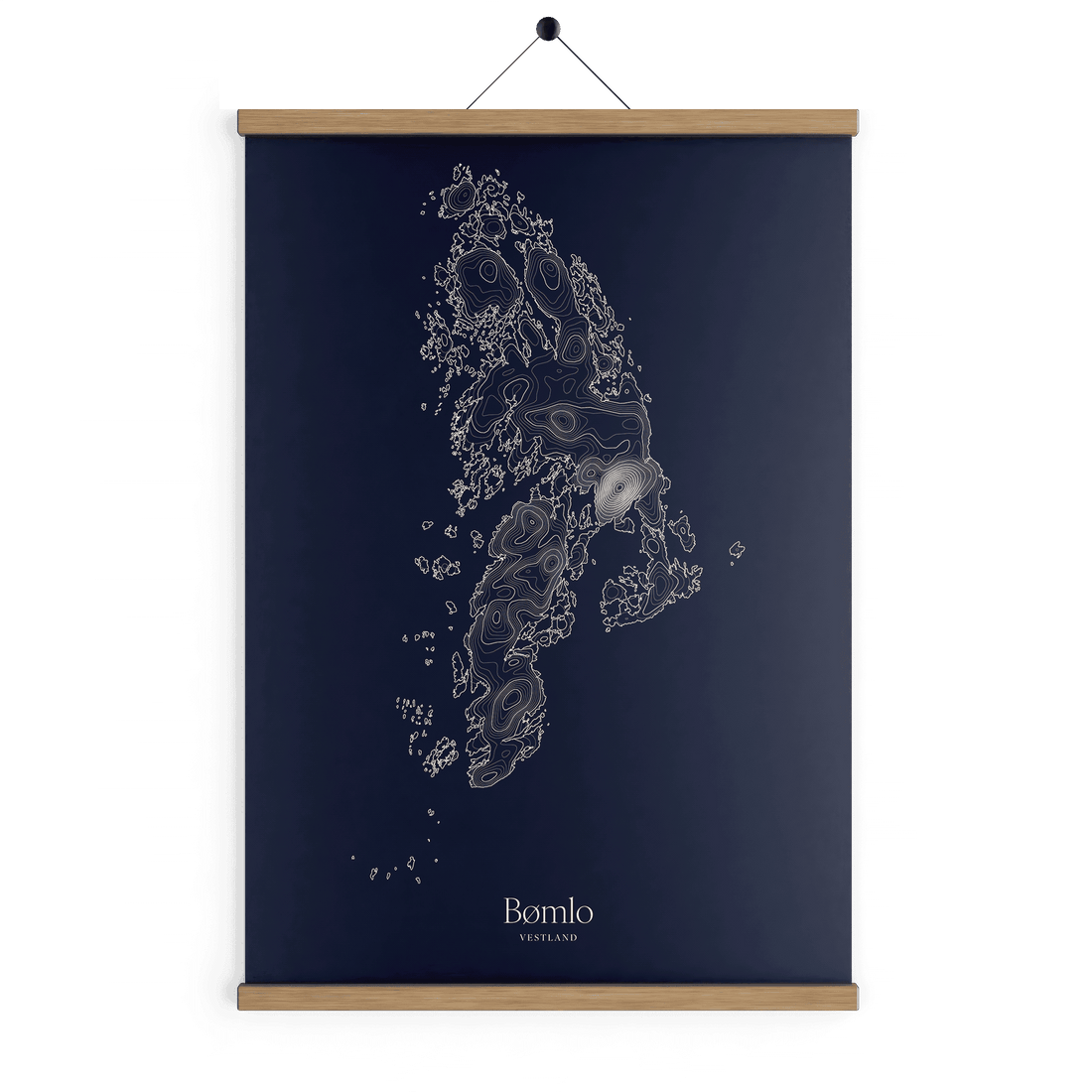 Bømlo kotekart - Vinternatt