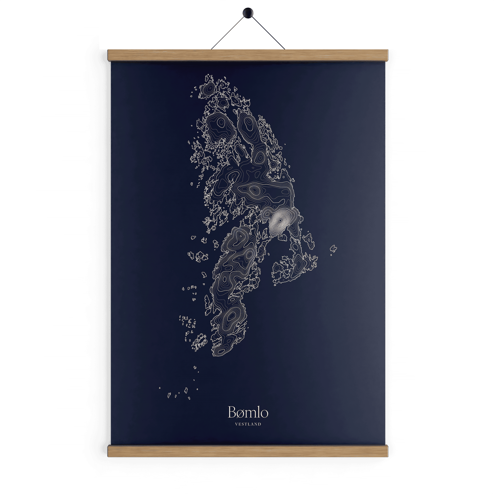 Bømlo kotekart - Vinternatt