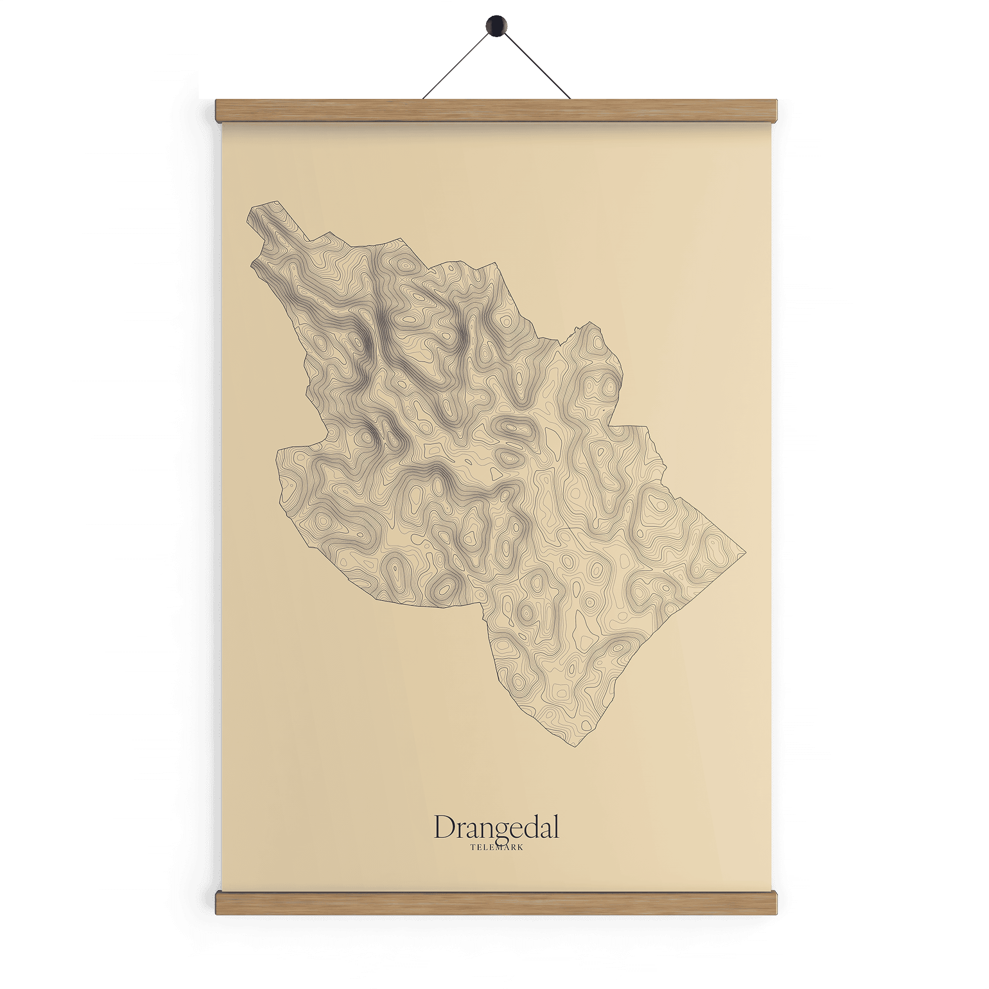 Drangedal kotekart - Sandstein
