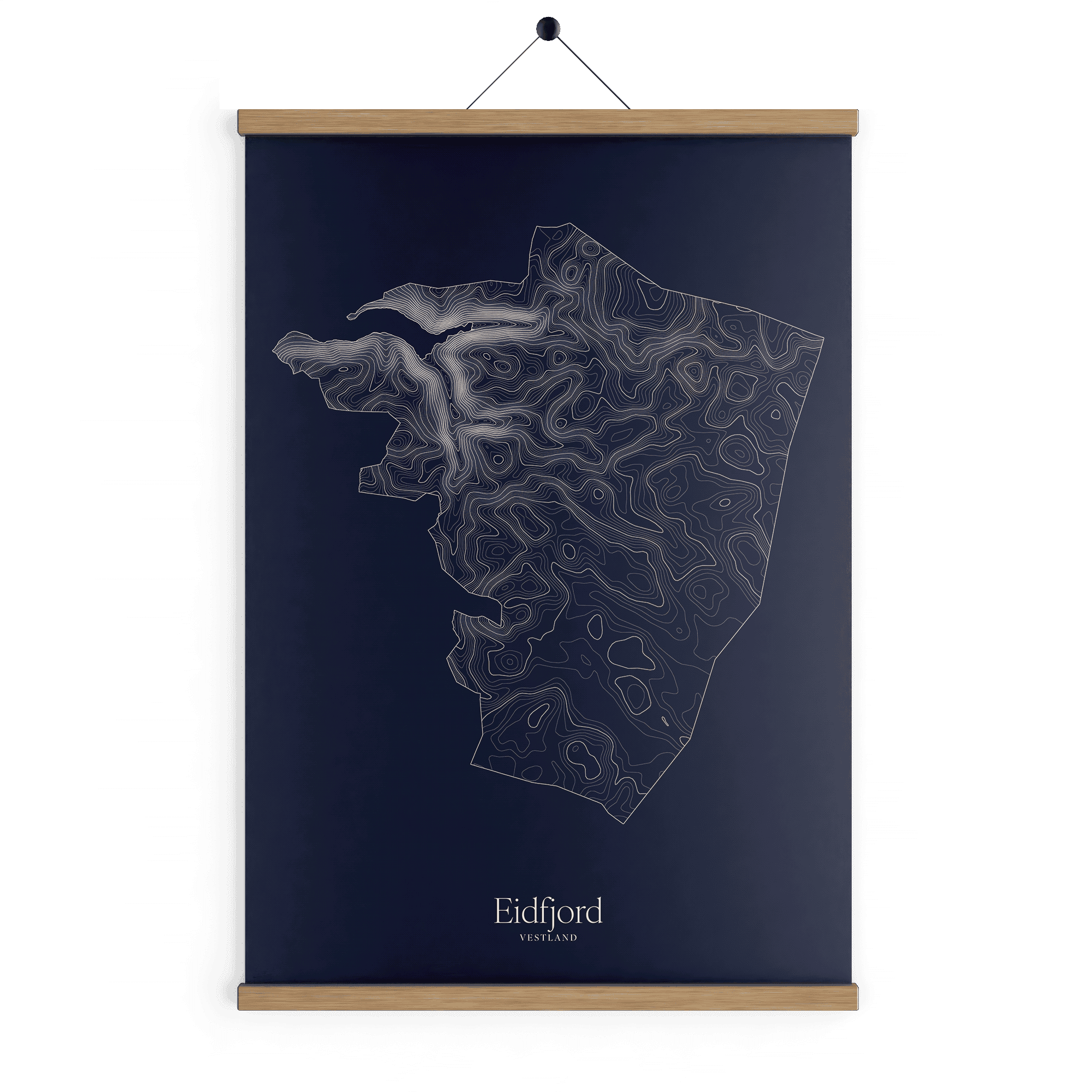 Eidfjord kotekart - Vinternatt