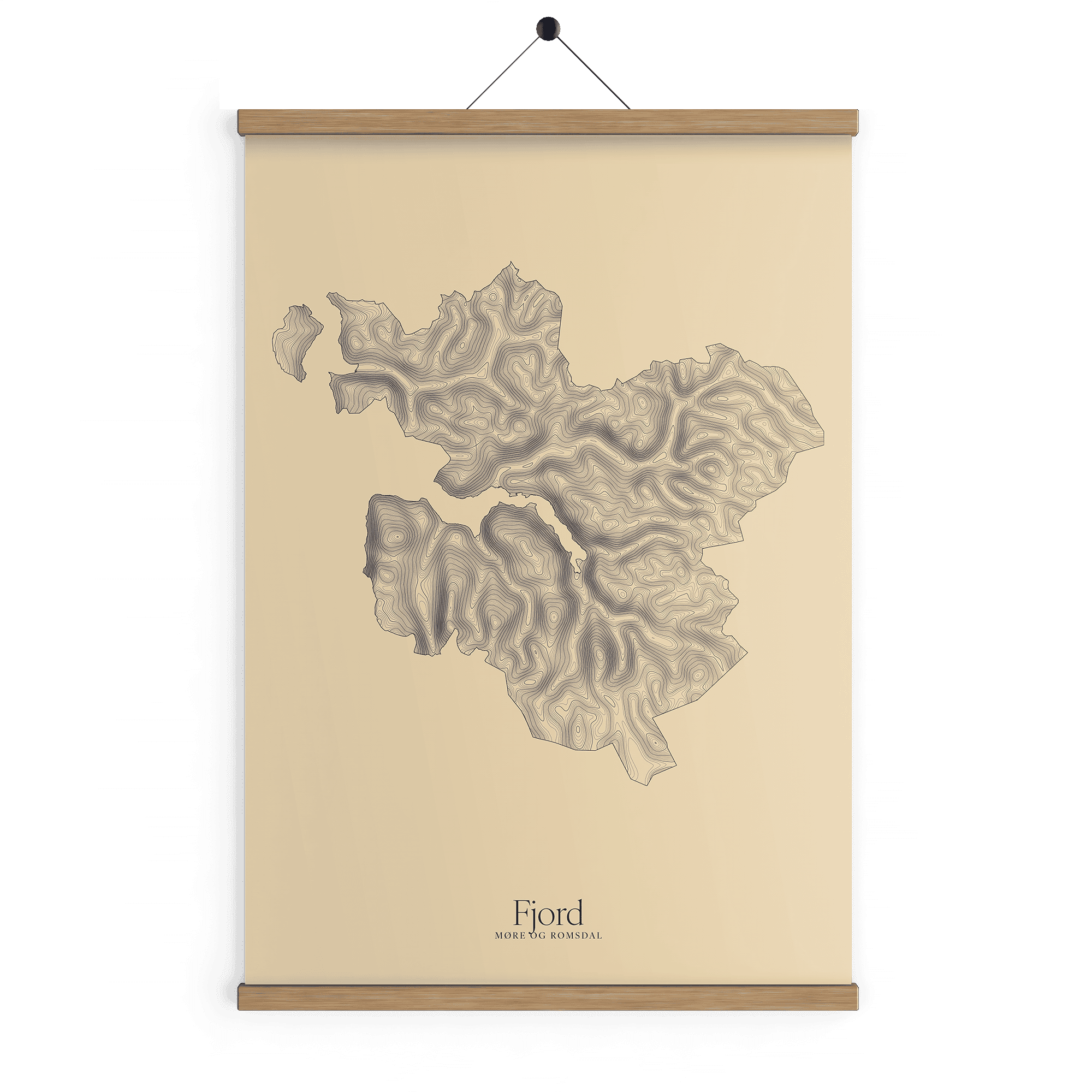 Fjord kotekart - Sandstein