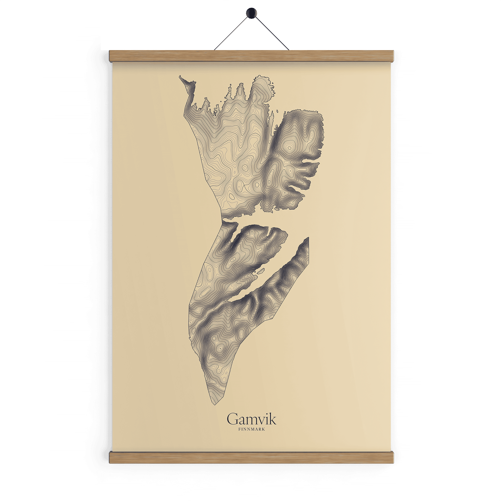 Gamvik kotekart - Sandstein