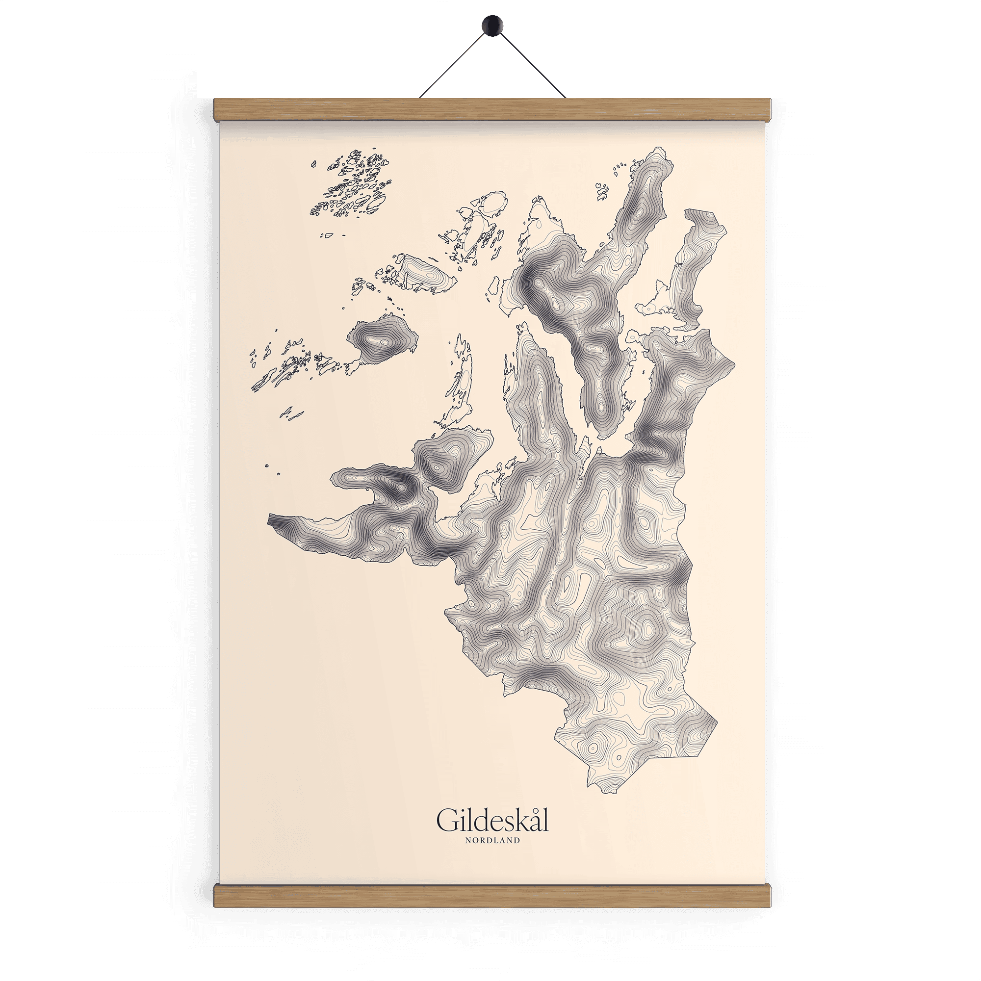 Gildeskål kotekart - Bomull