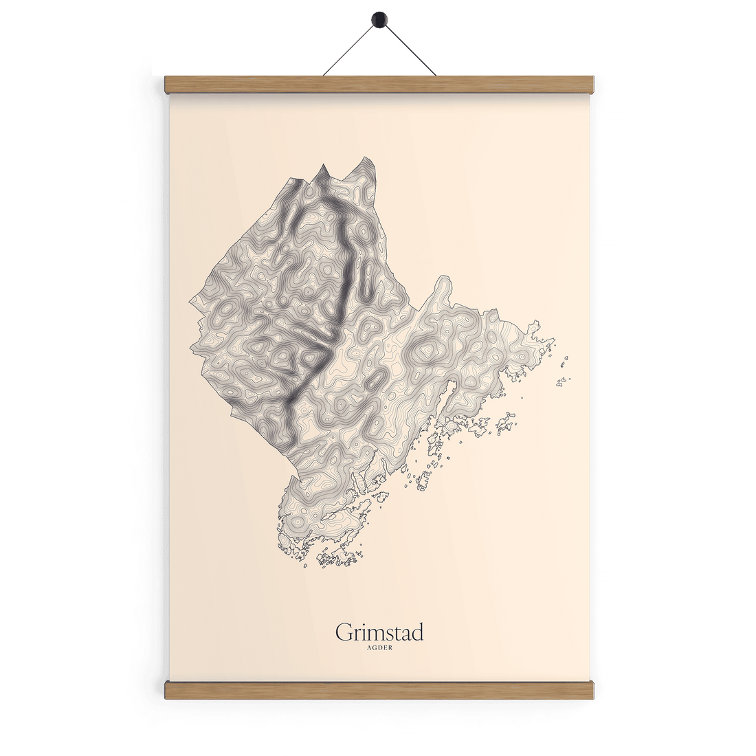 Grimstad kotekart - Bomull