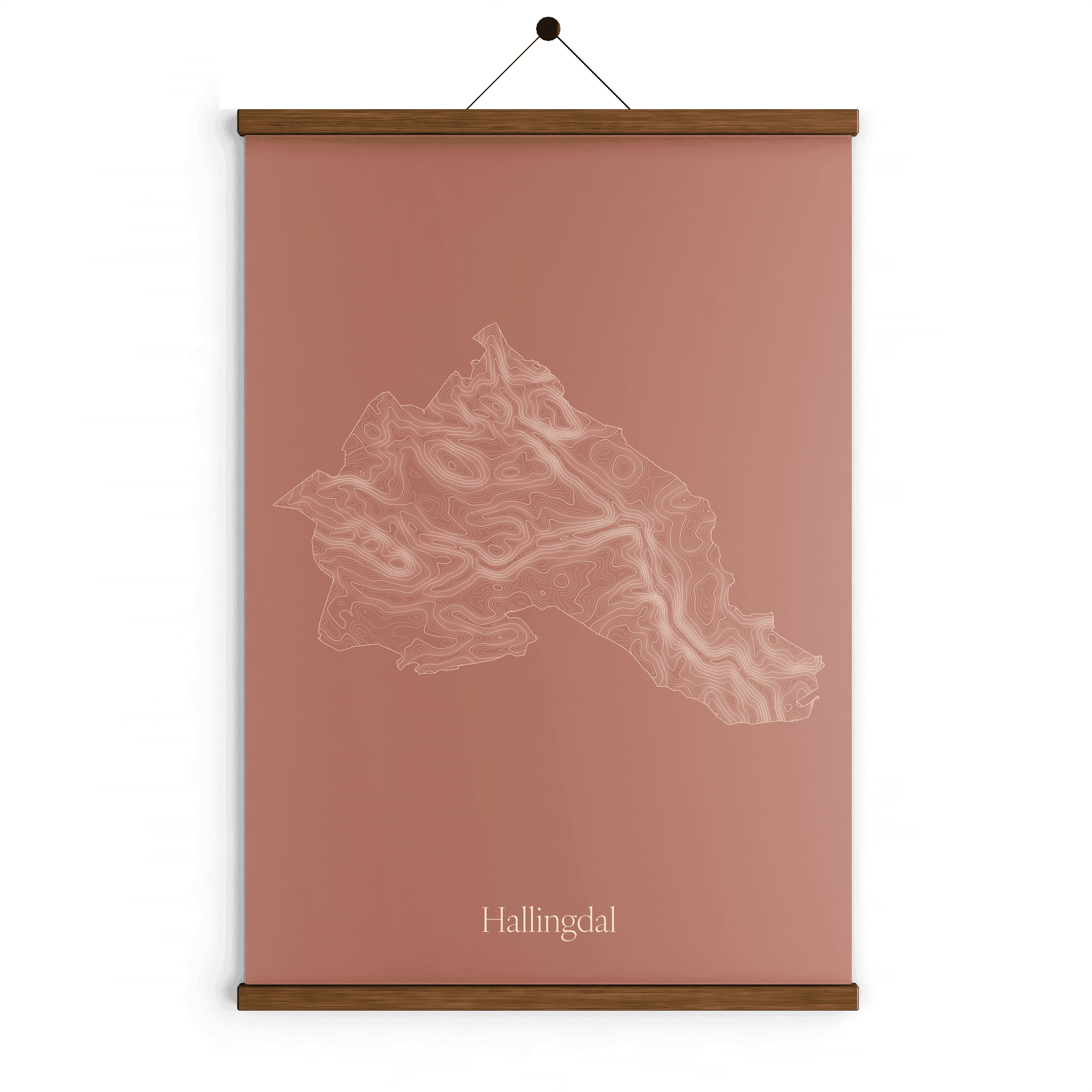 Hallingdal - Rustrød
