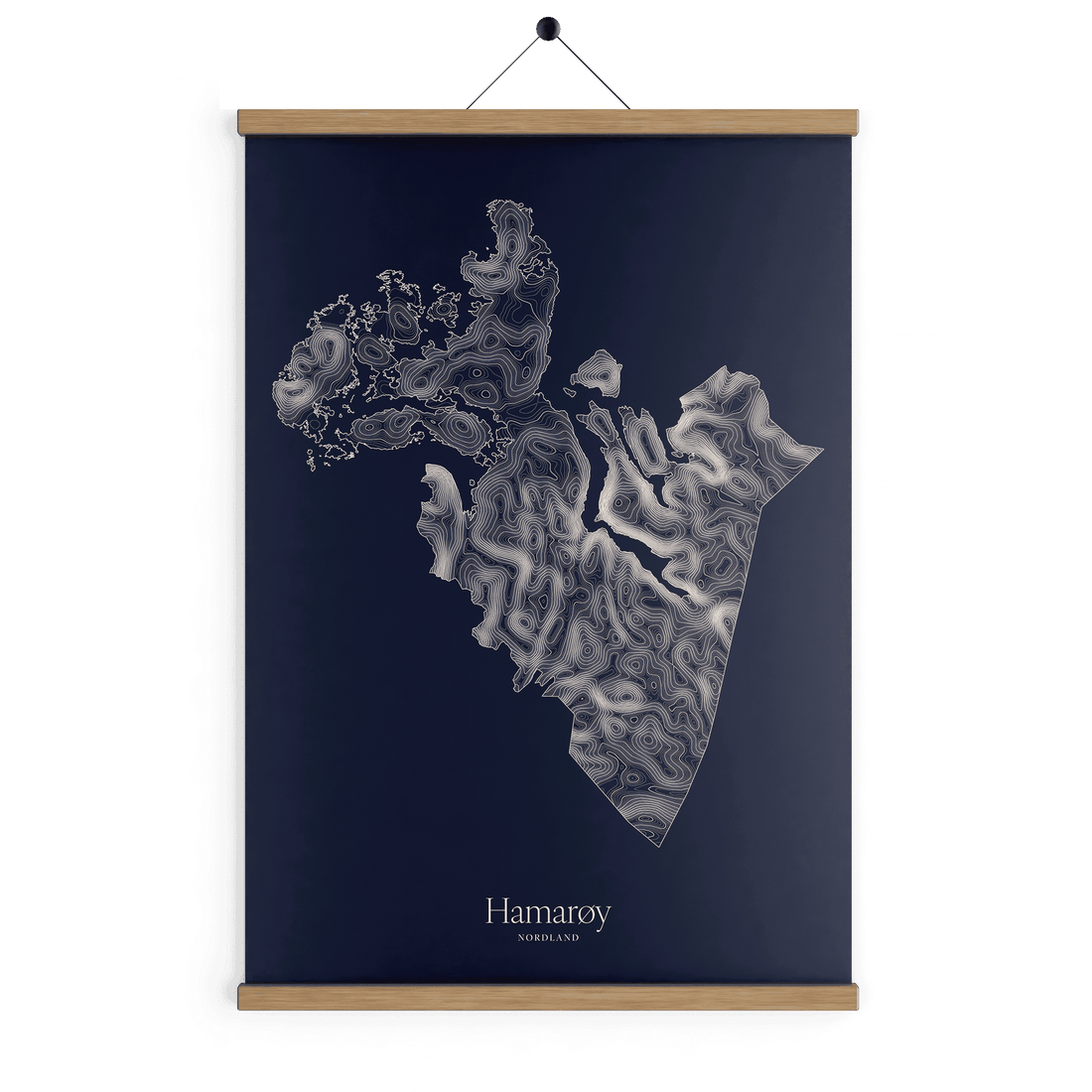 Hamarøy kotekart - Vinternatt