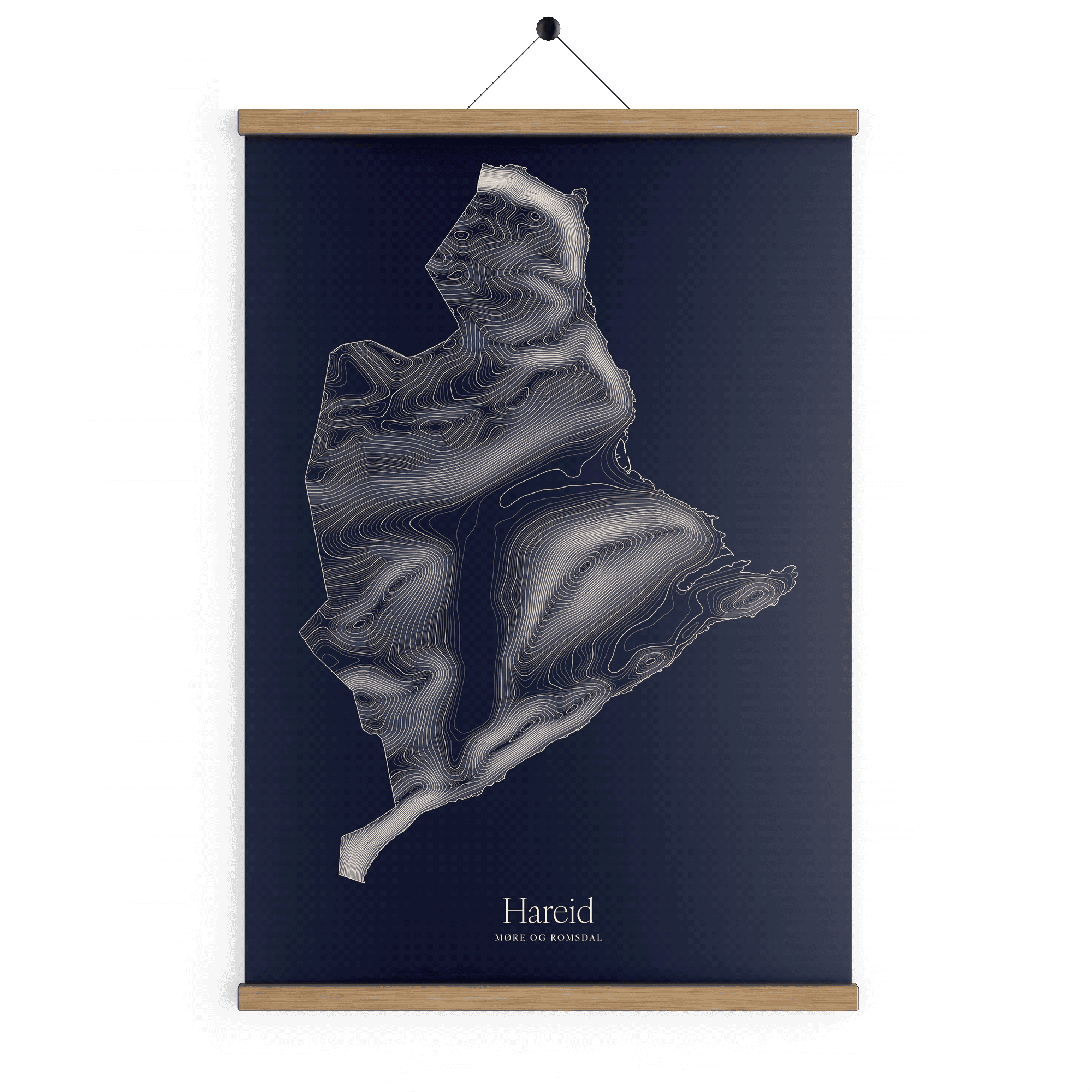 Hareid kotekart - Vinternatt