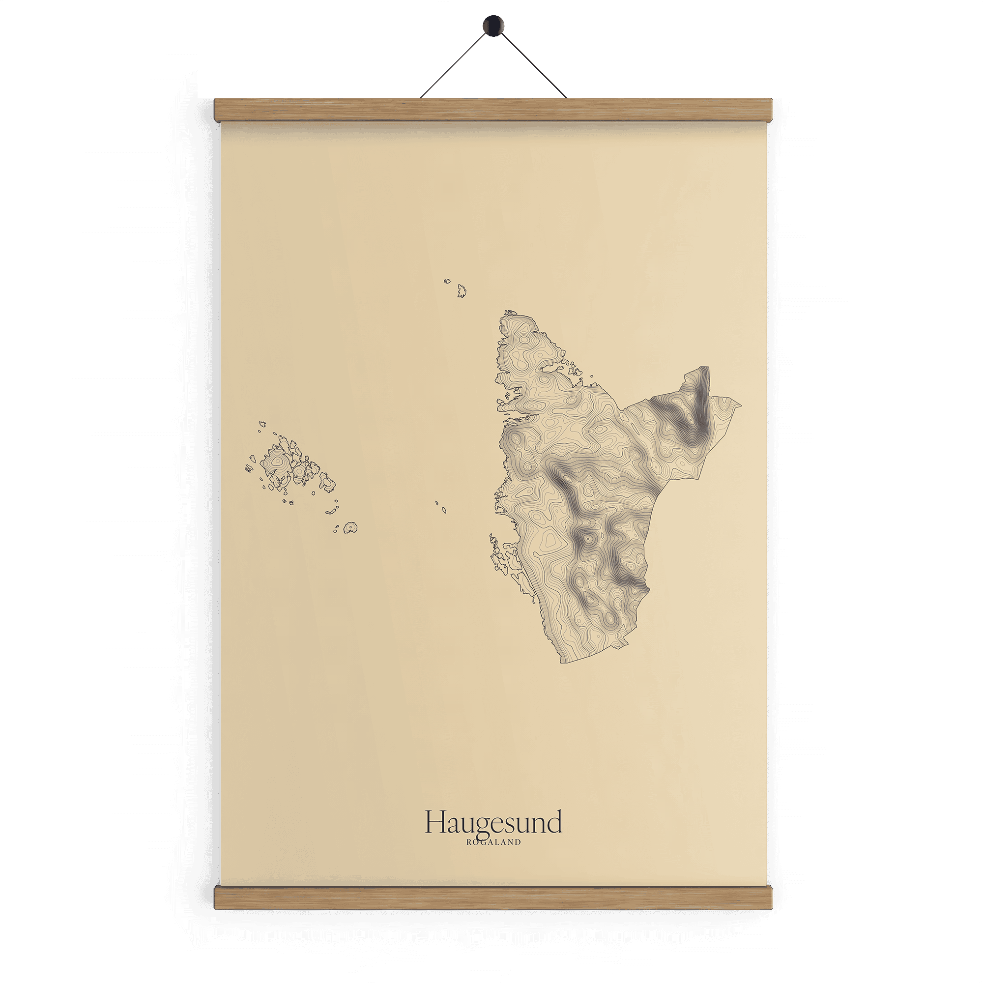 Haugesund kotekart - Sandstein