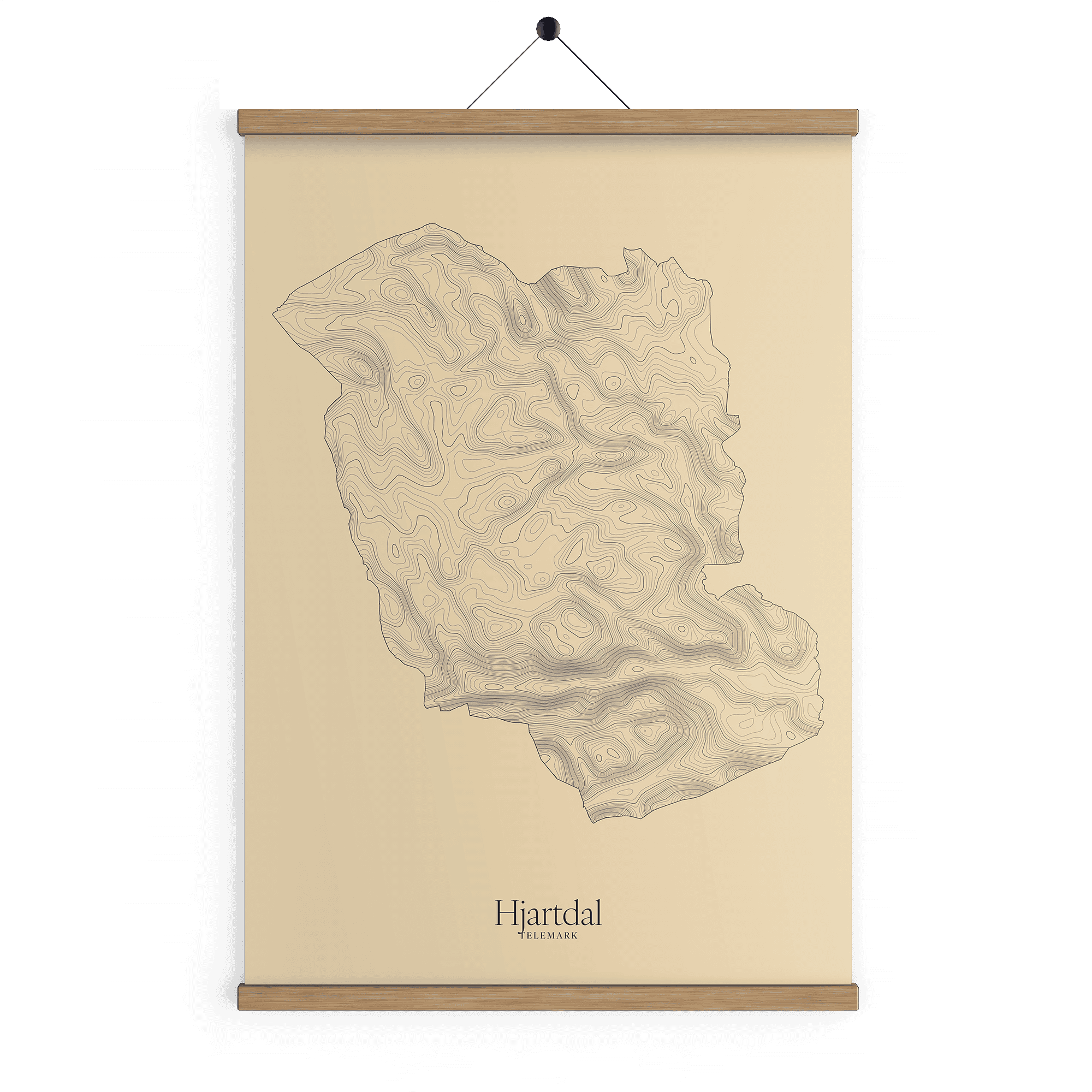 Hjartdal kotekart - Sandstein