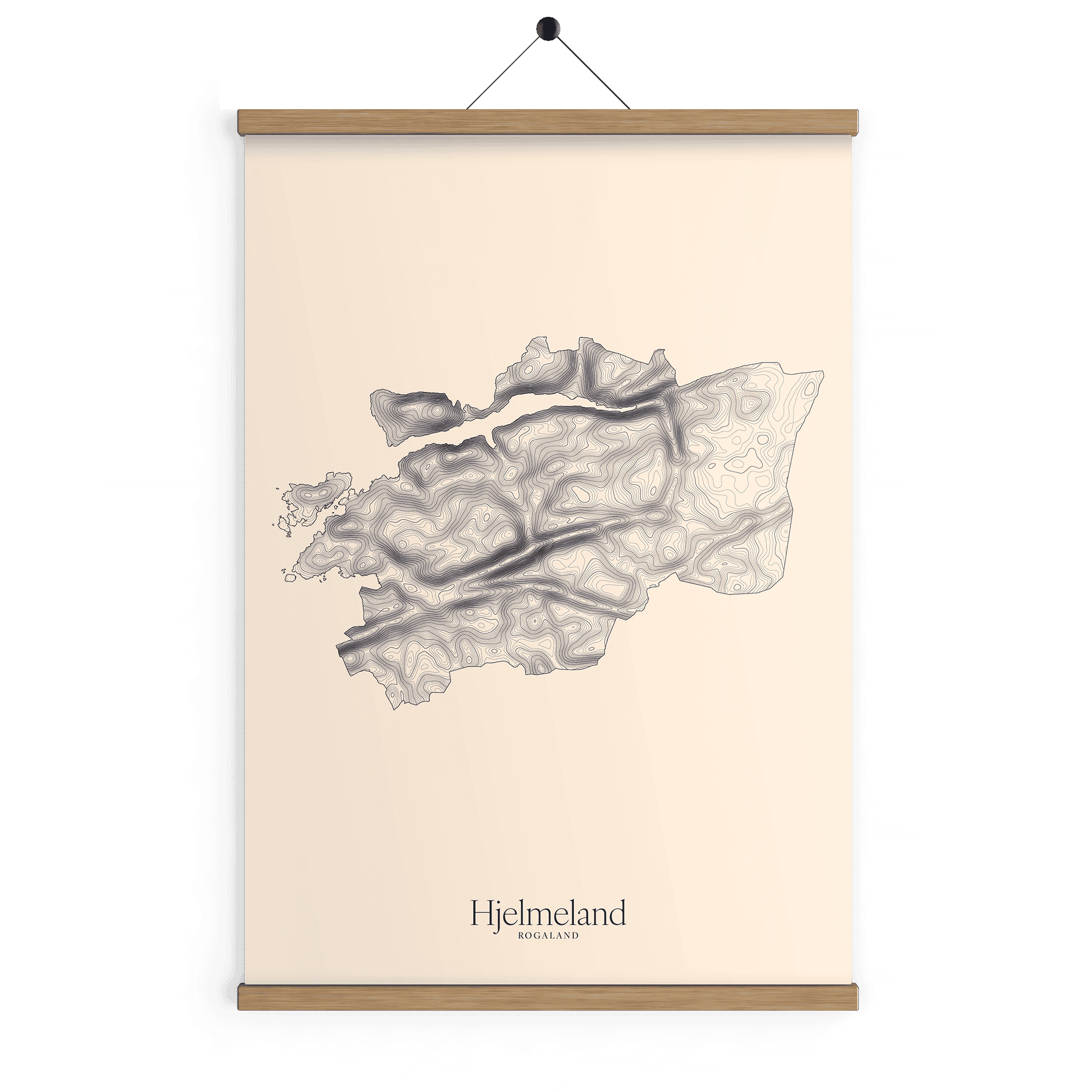 Hjelmeland kotekart - Bomull