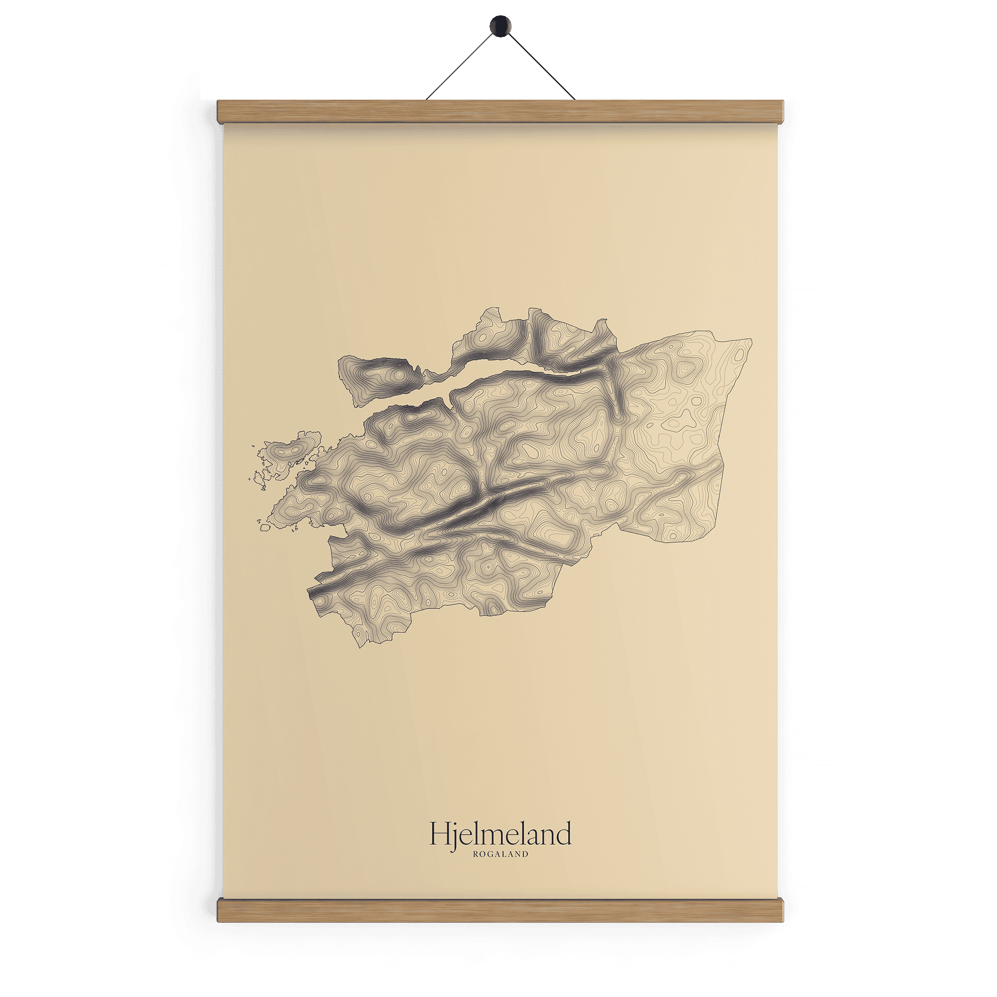 Hjelmeland kotekart - Sandstein
