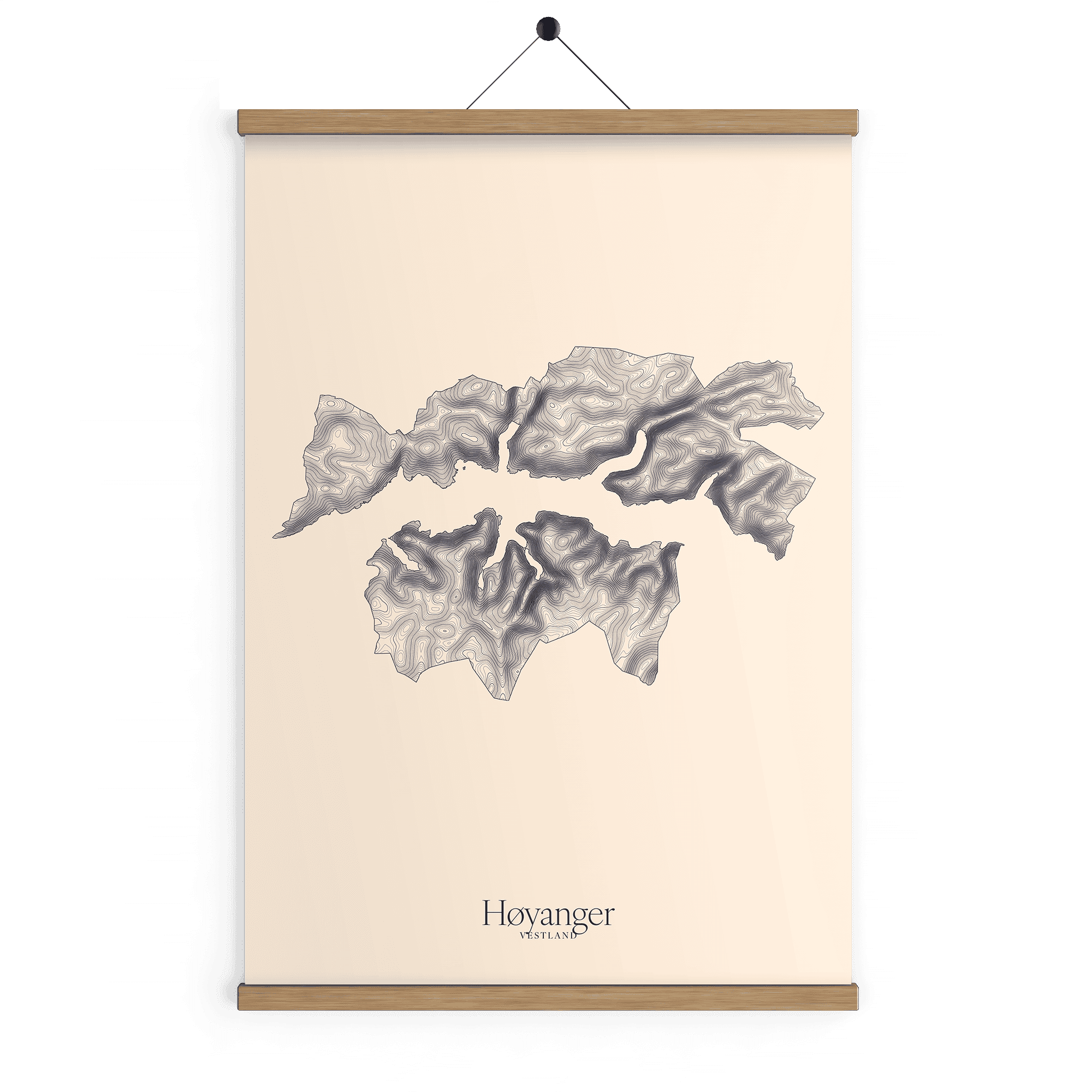 Høyanger kotekart - Bomull
