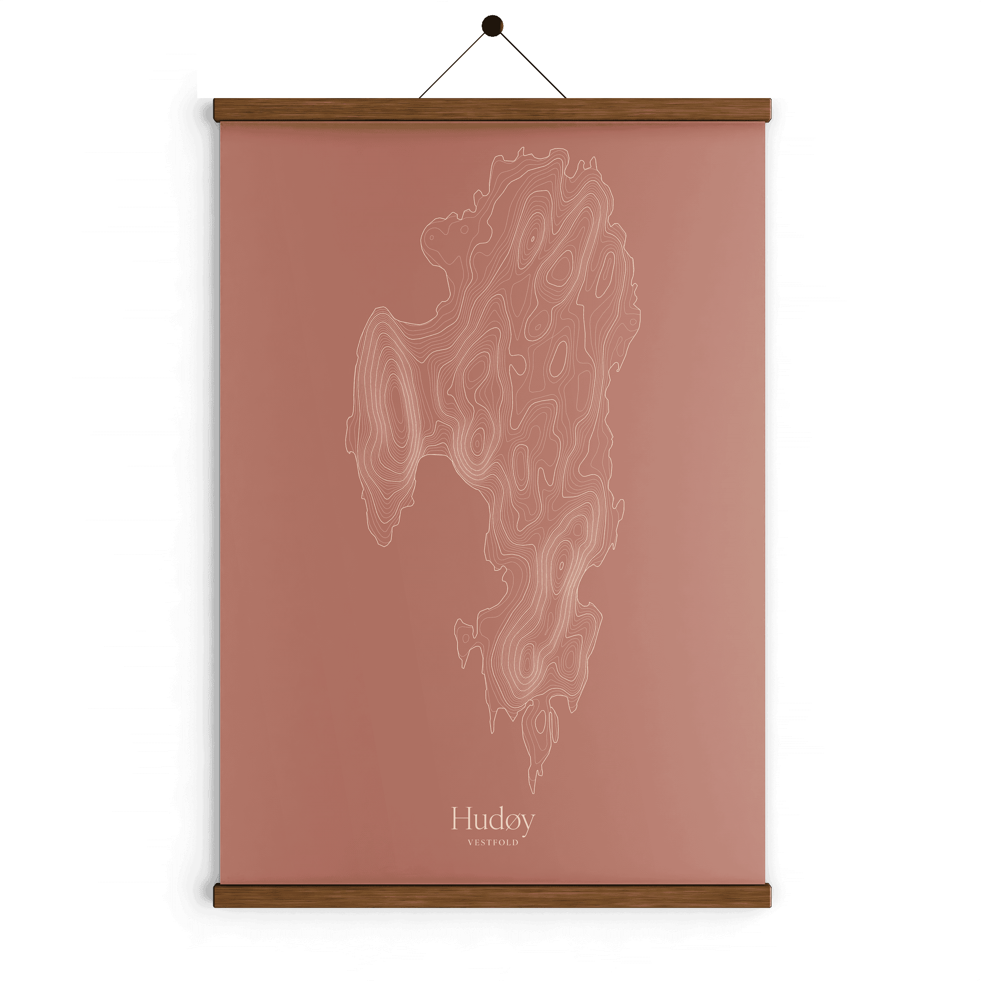 Hudøy - Rustrød