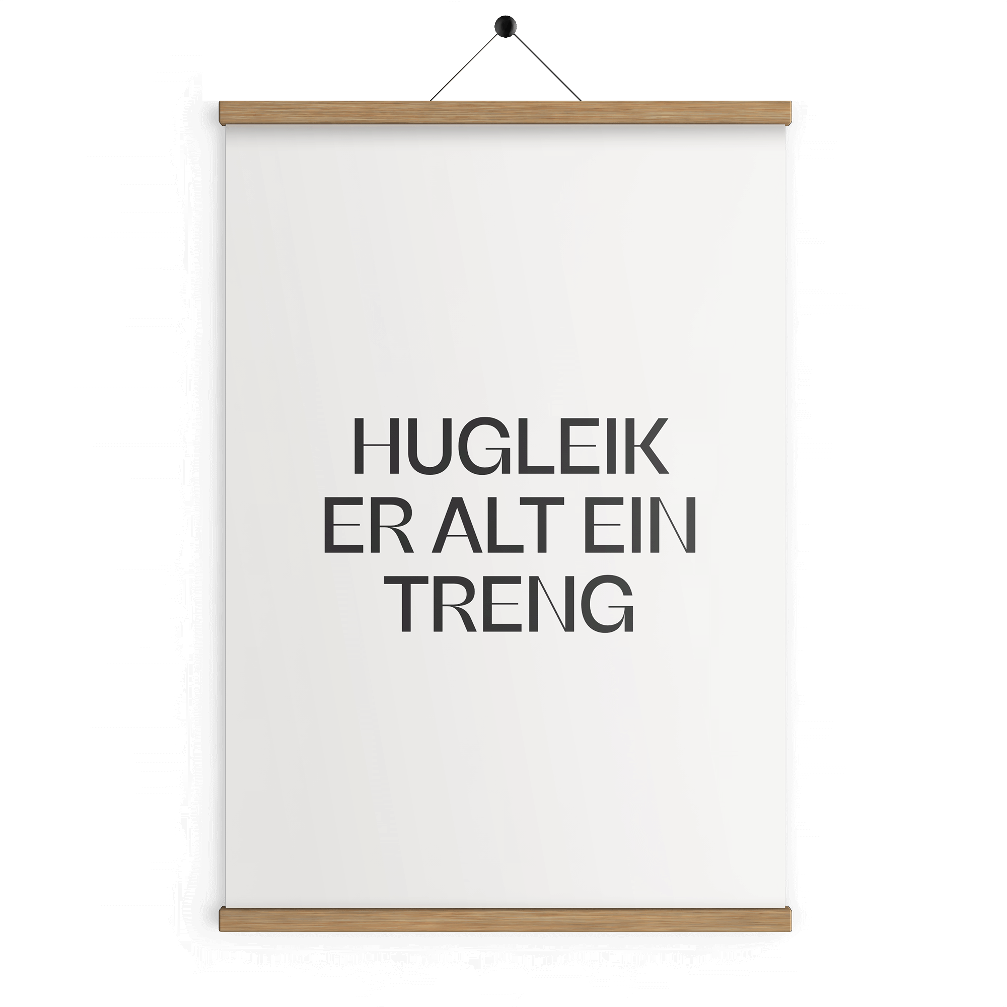 Hugleik er alt ein treng