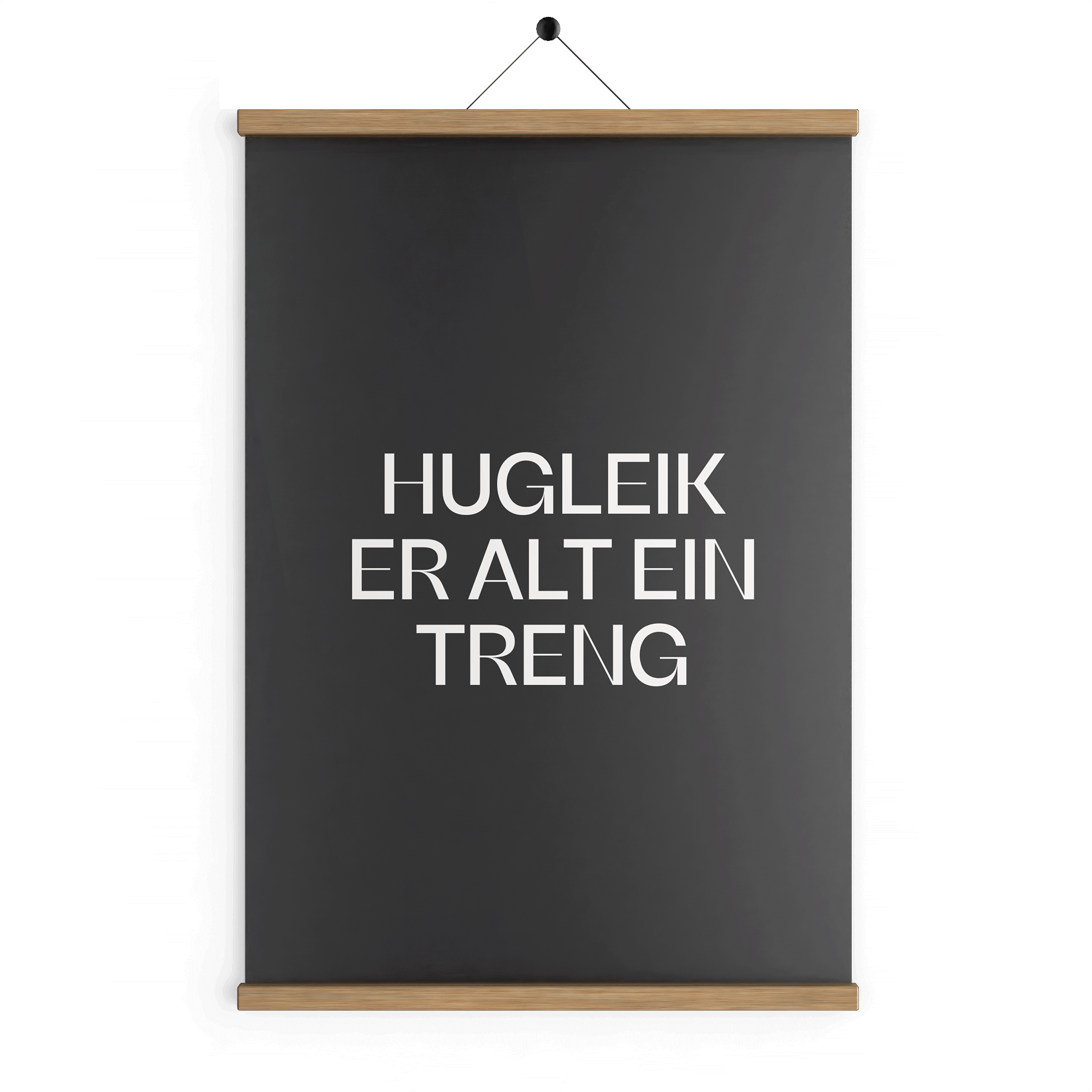 Hugleik er alt ein treng