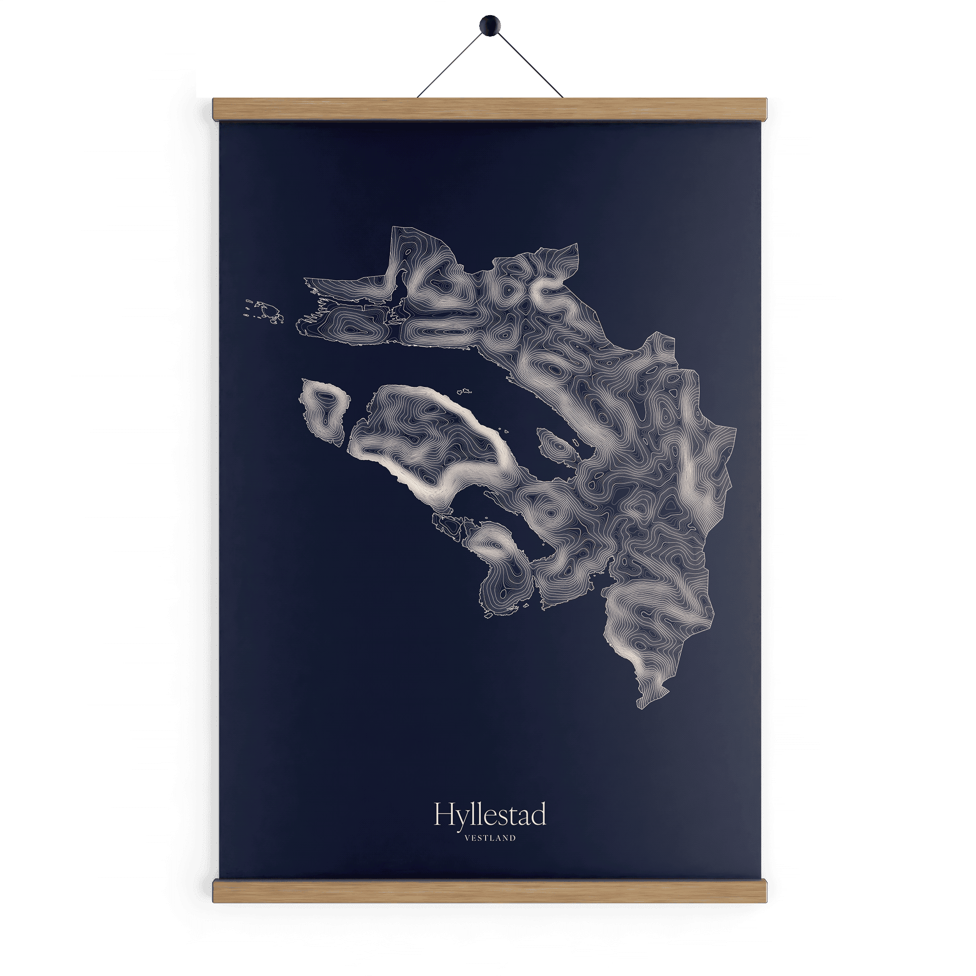 Hyllestad kotekart - Vinternatt