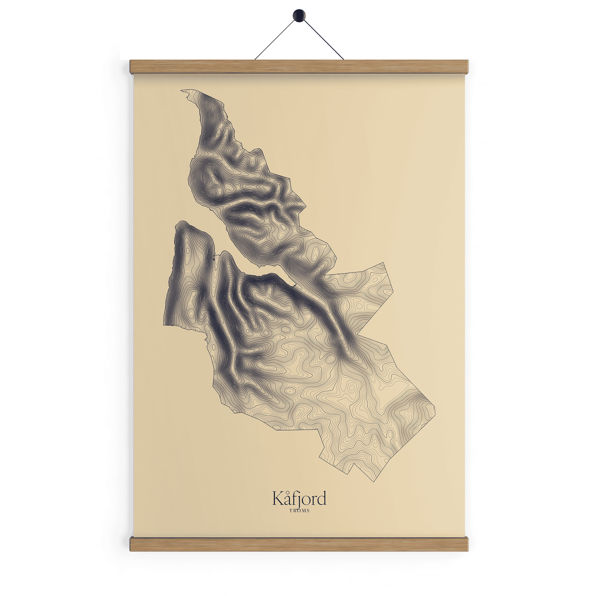 Kåfjord kotekart - Sandstein