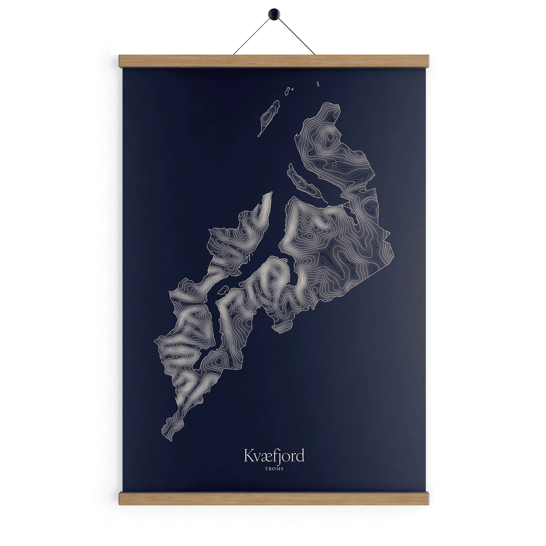 Kvæfjord kotekart - Vinternatt