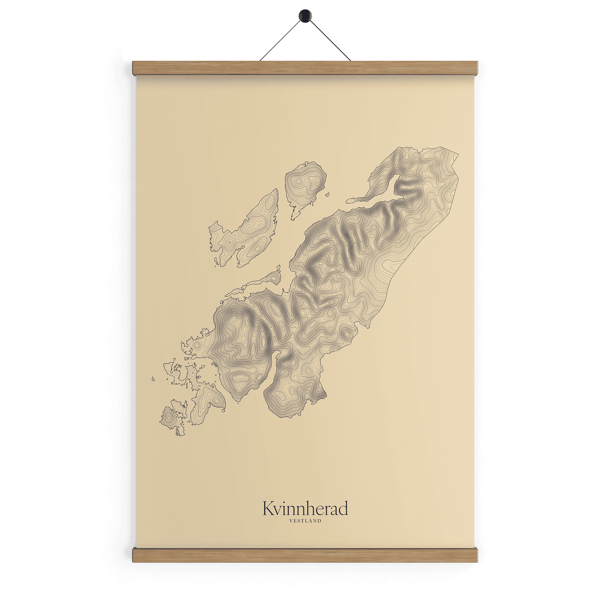 Kvinnherad kotekart - Sandstein