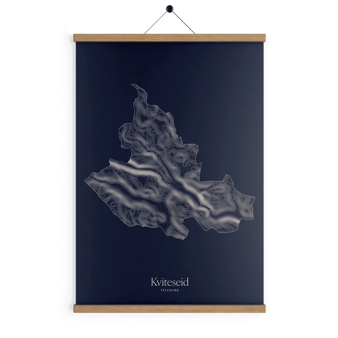 Kviteseid kotekart - Vinternatt