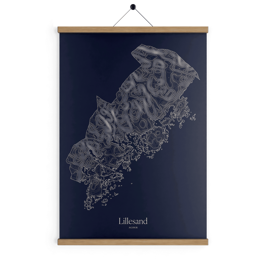 Lillesand kotekart - Vinternatt