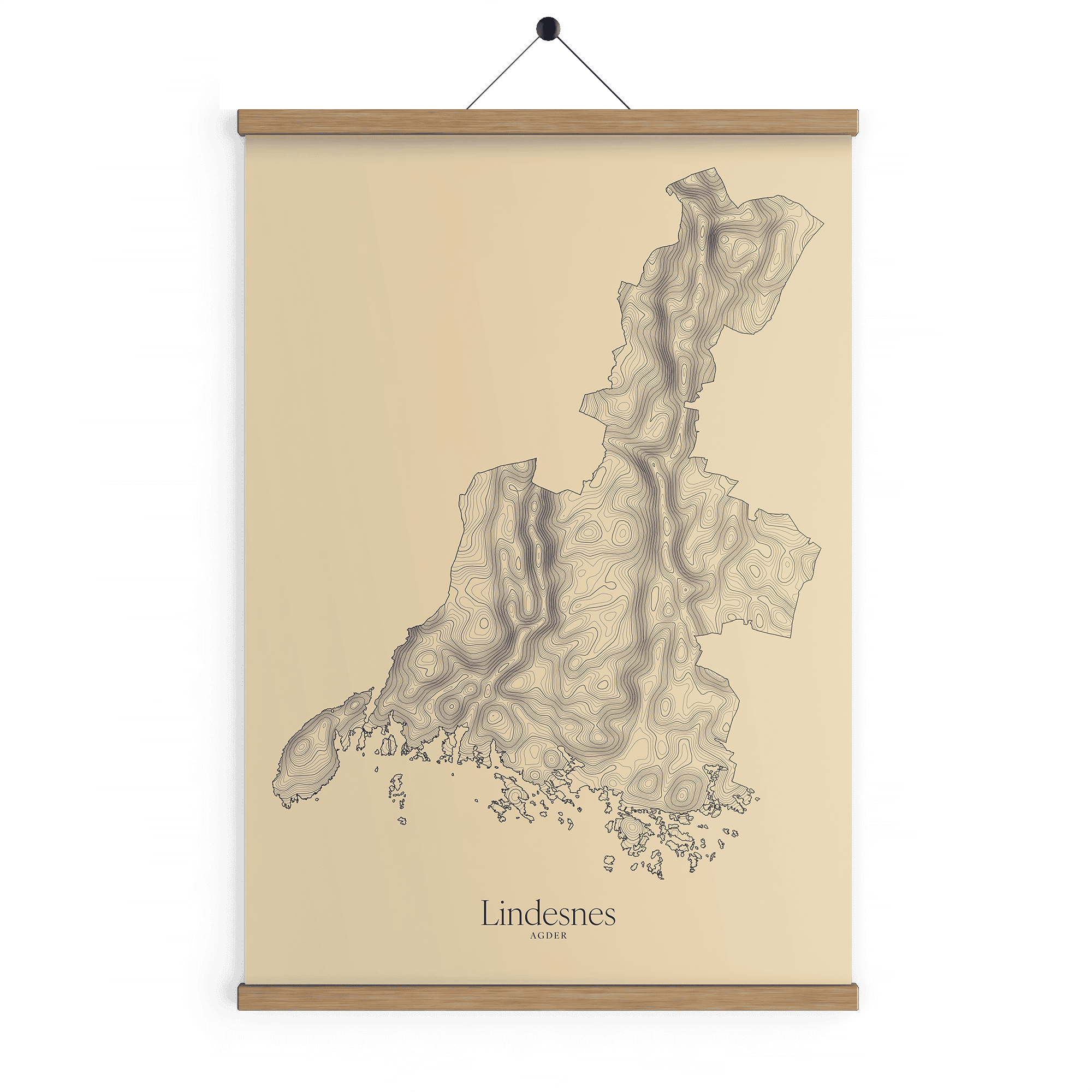 Lindesnes kotekart - Sandstein