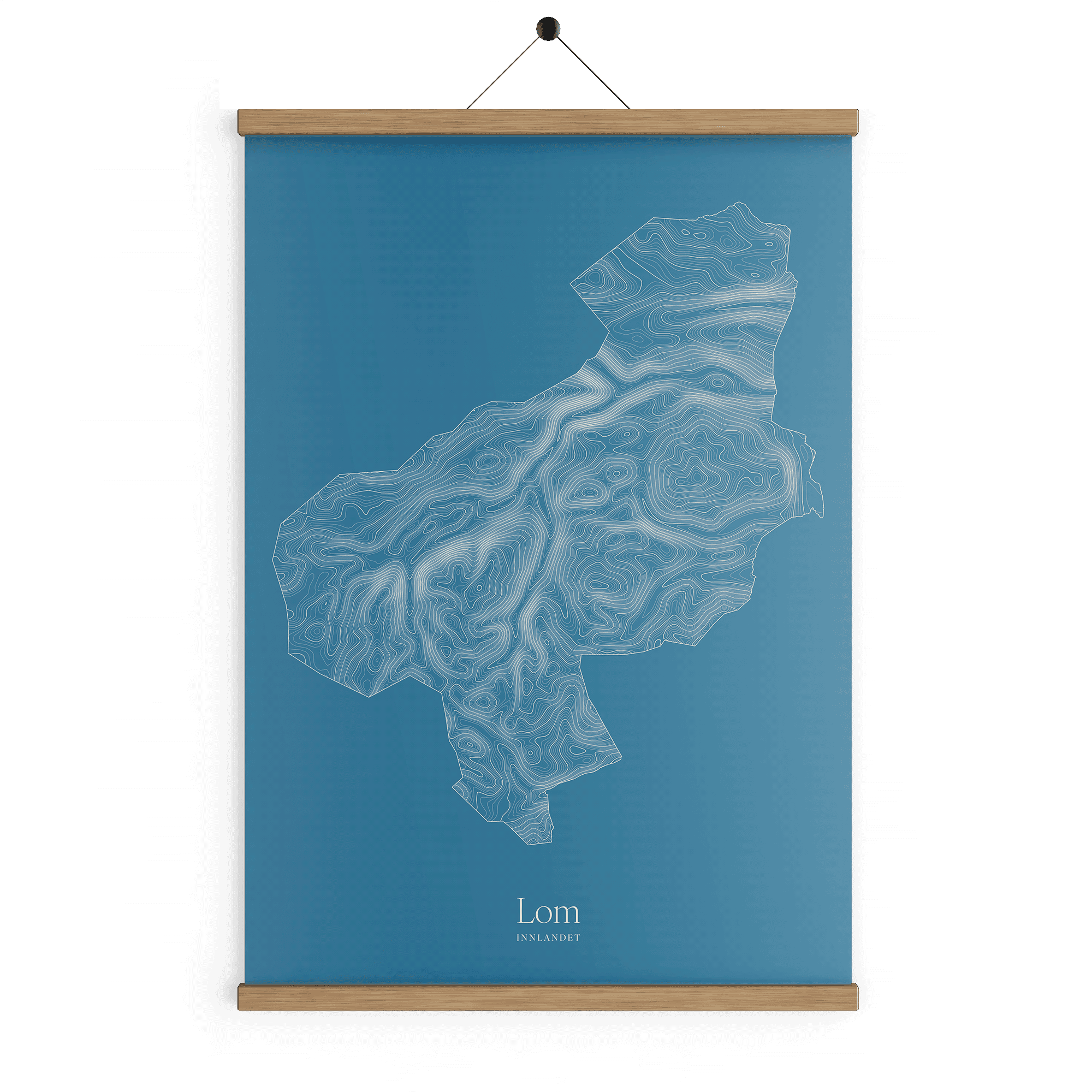 Lom kotekart - Himmelblå