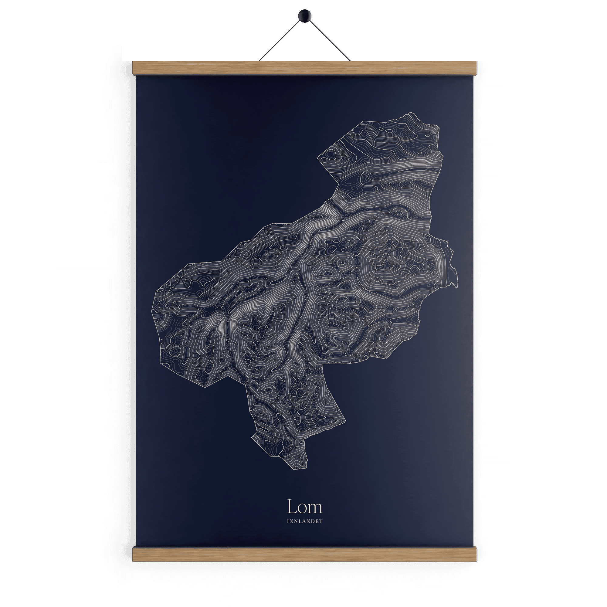 Lom kotekart - Vinternatt