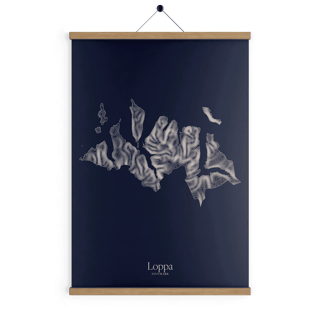 Loppa kotekart - Vinternatt