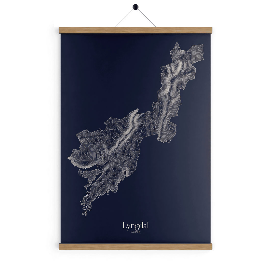 Lyngdal kotekart - Vinternatt