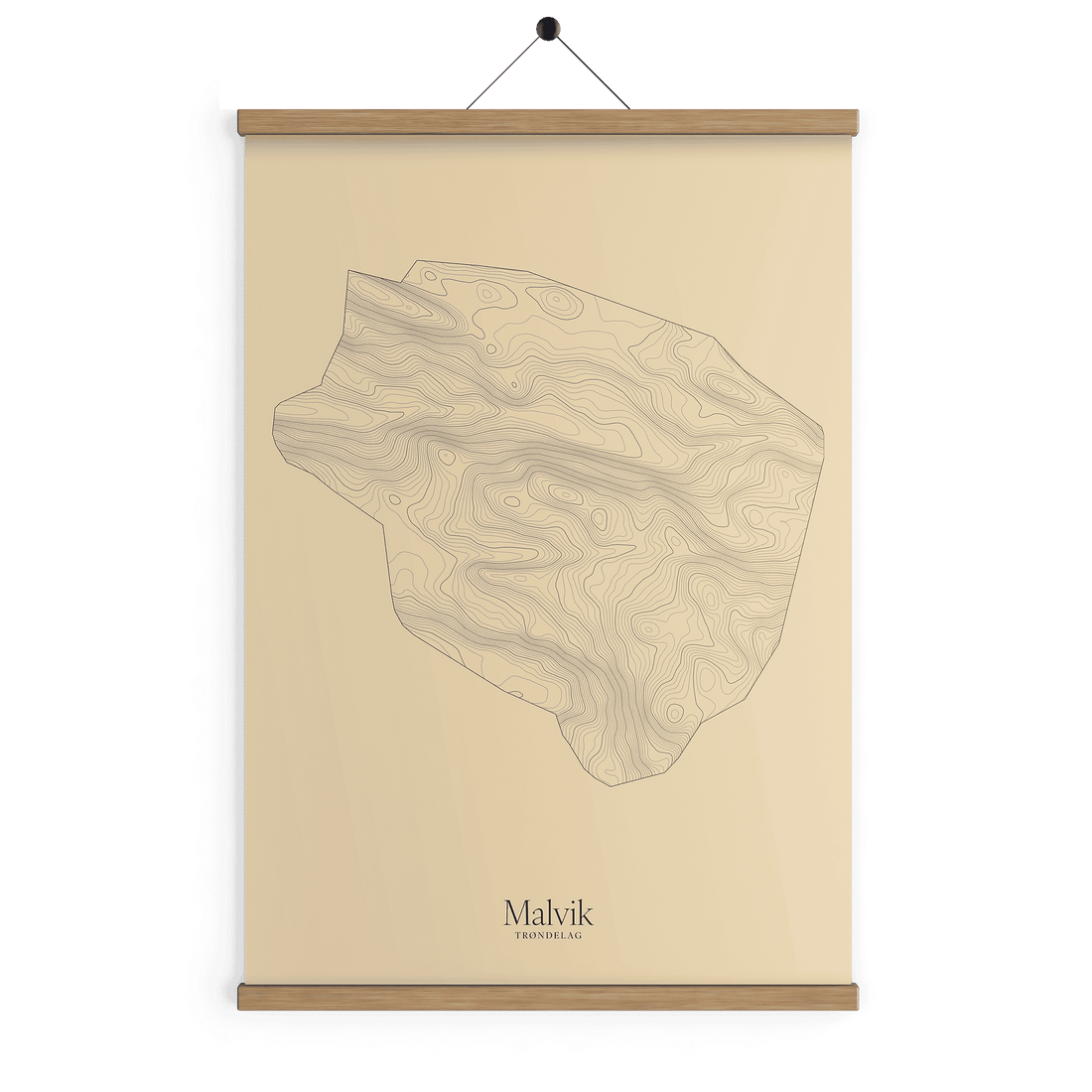 Malvik kotekart - Sandstein