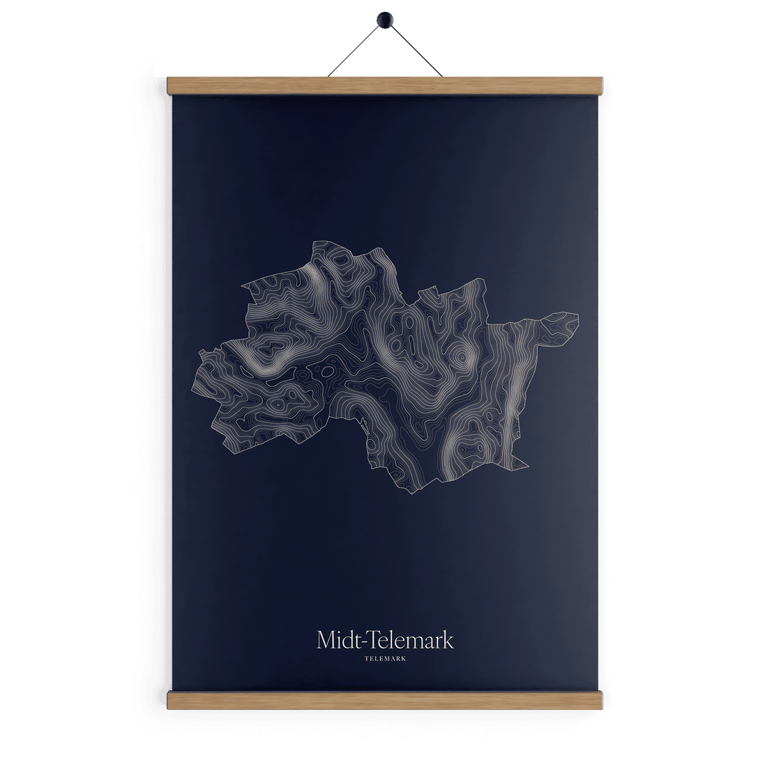Midt-Telemark kotekart - Vinternatt