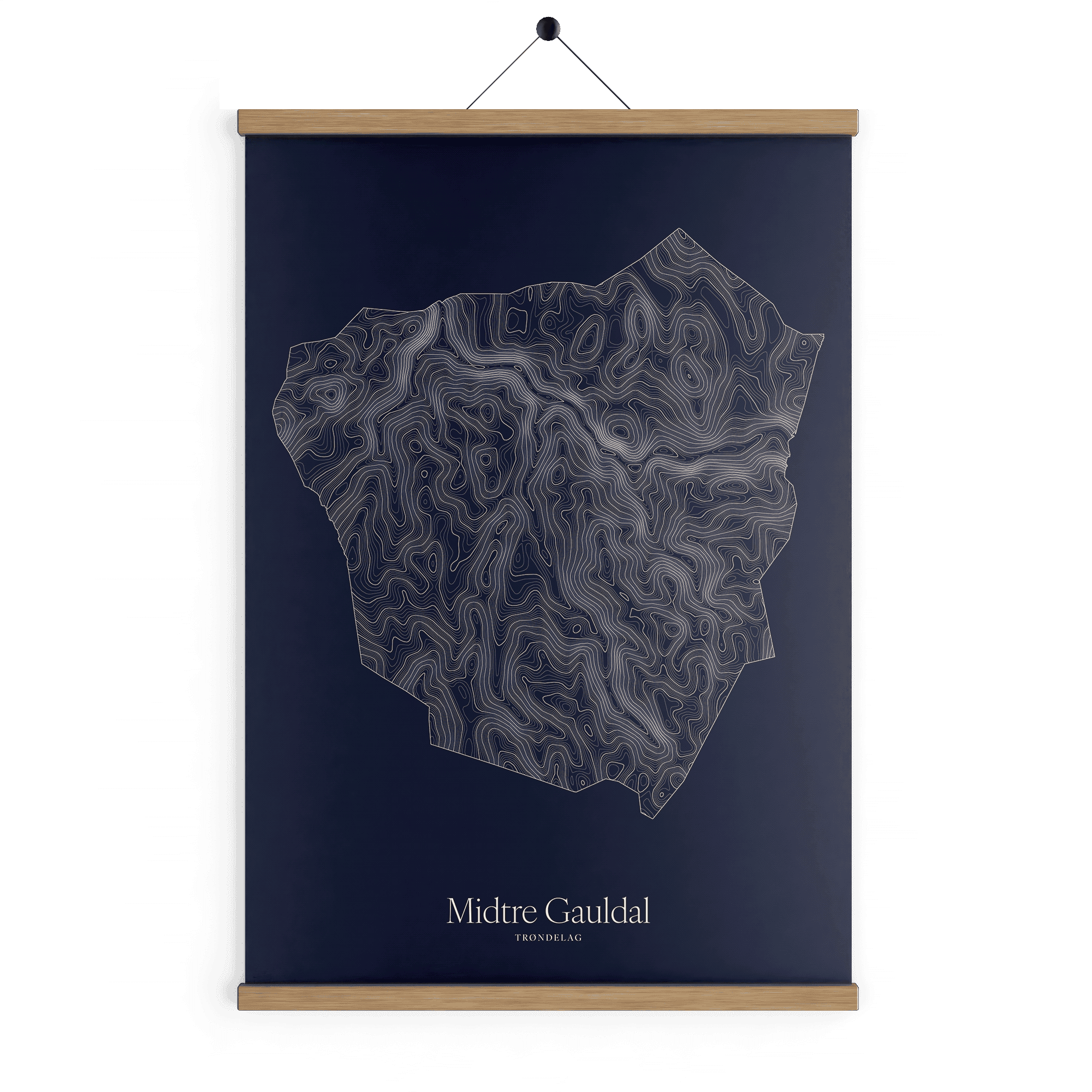 Midtre Gauldal kotekart - Vinternatt
