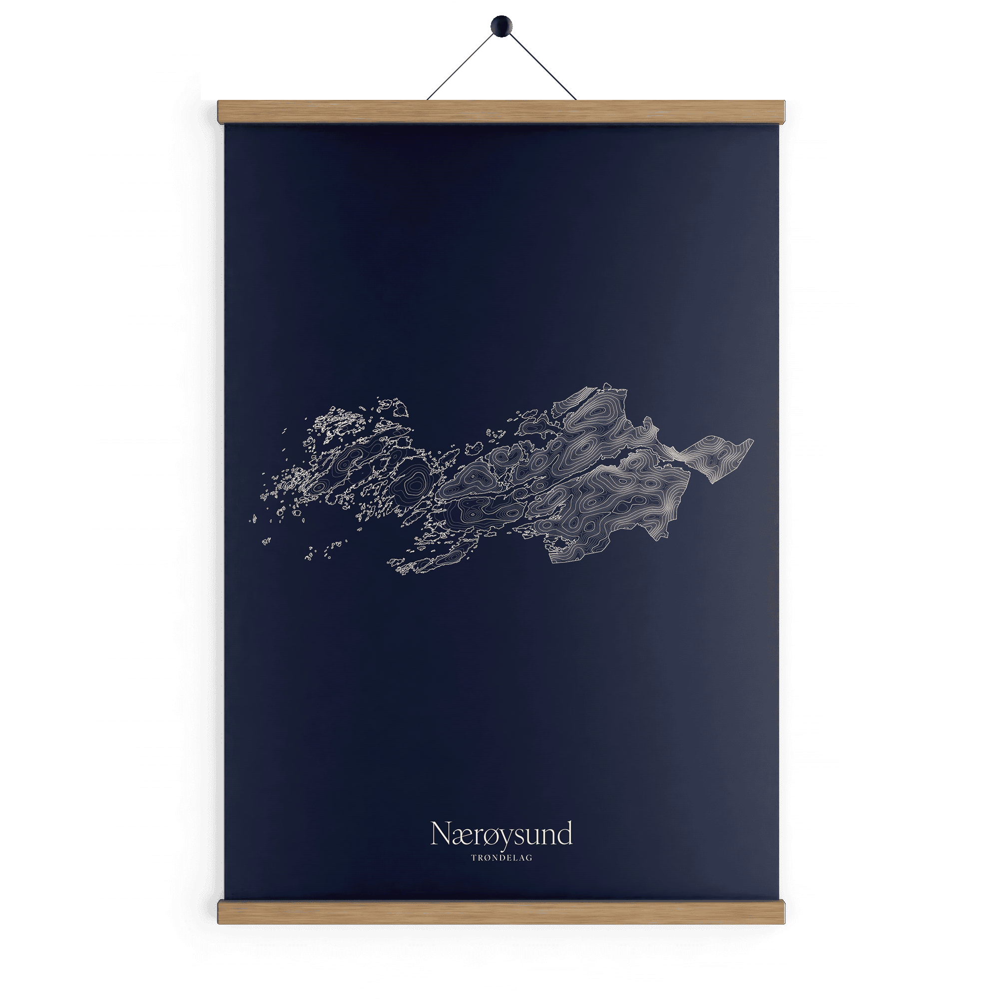 Nærøysund kotekart - Vinternatt