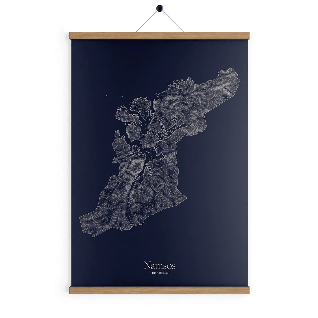Namsos kotekart - Vinternatt