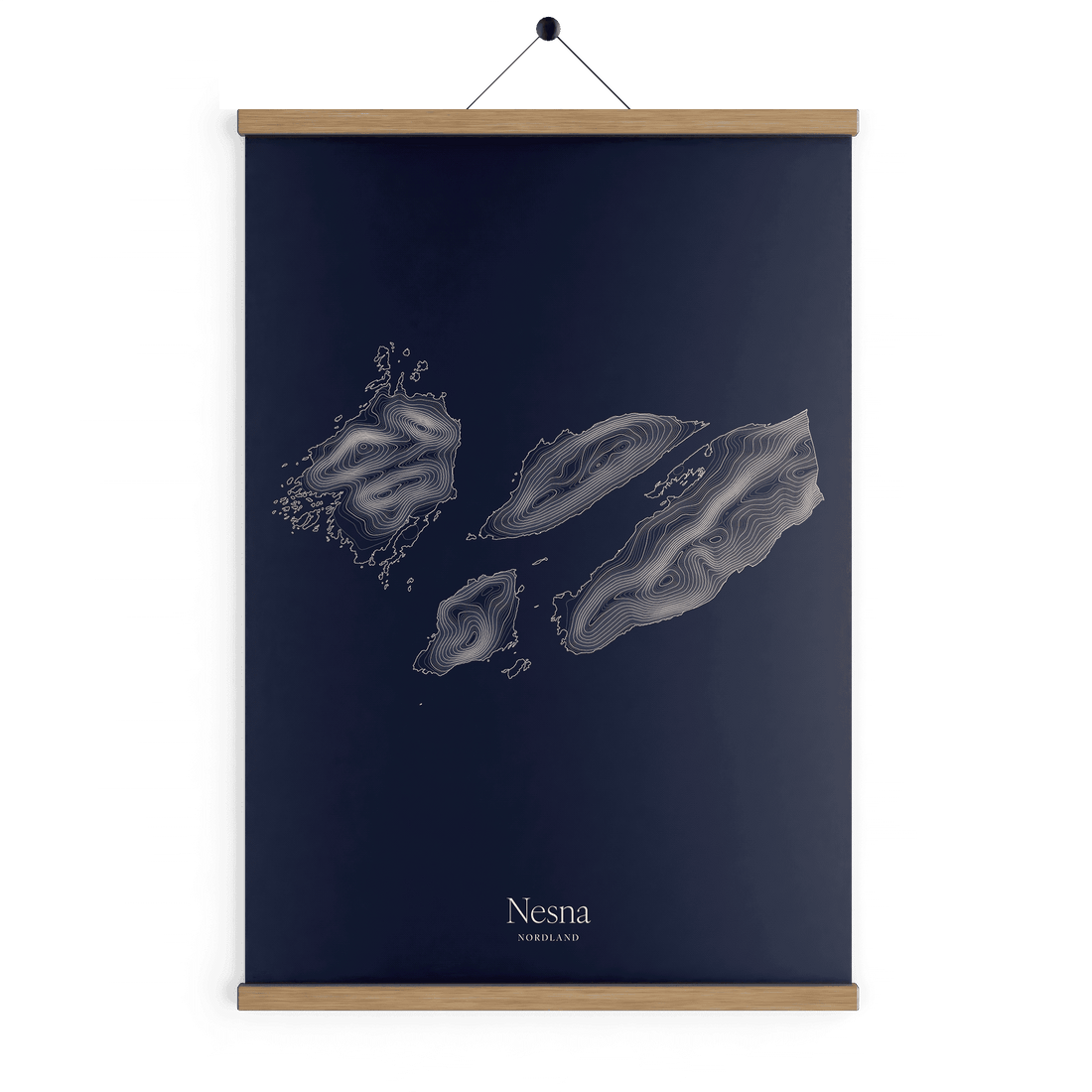 Nesna kotekart - Vinternatt