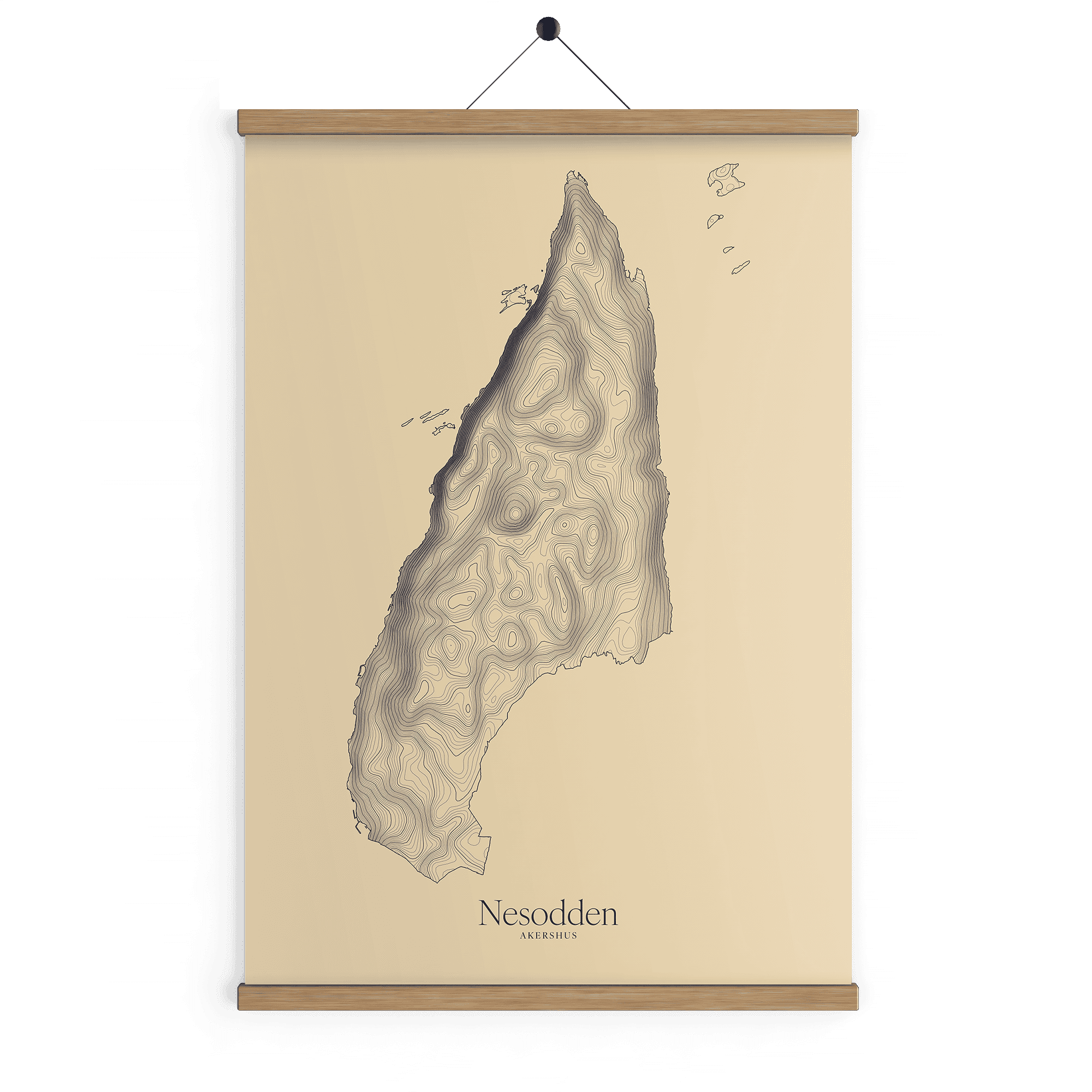 Nesodden kotekart - Sandstein