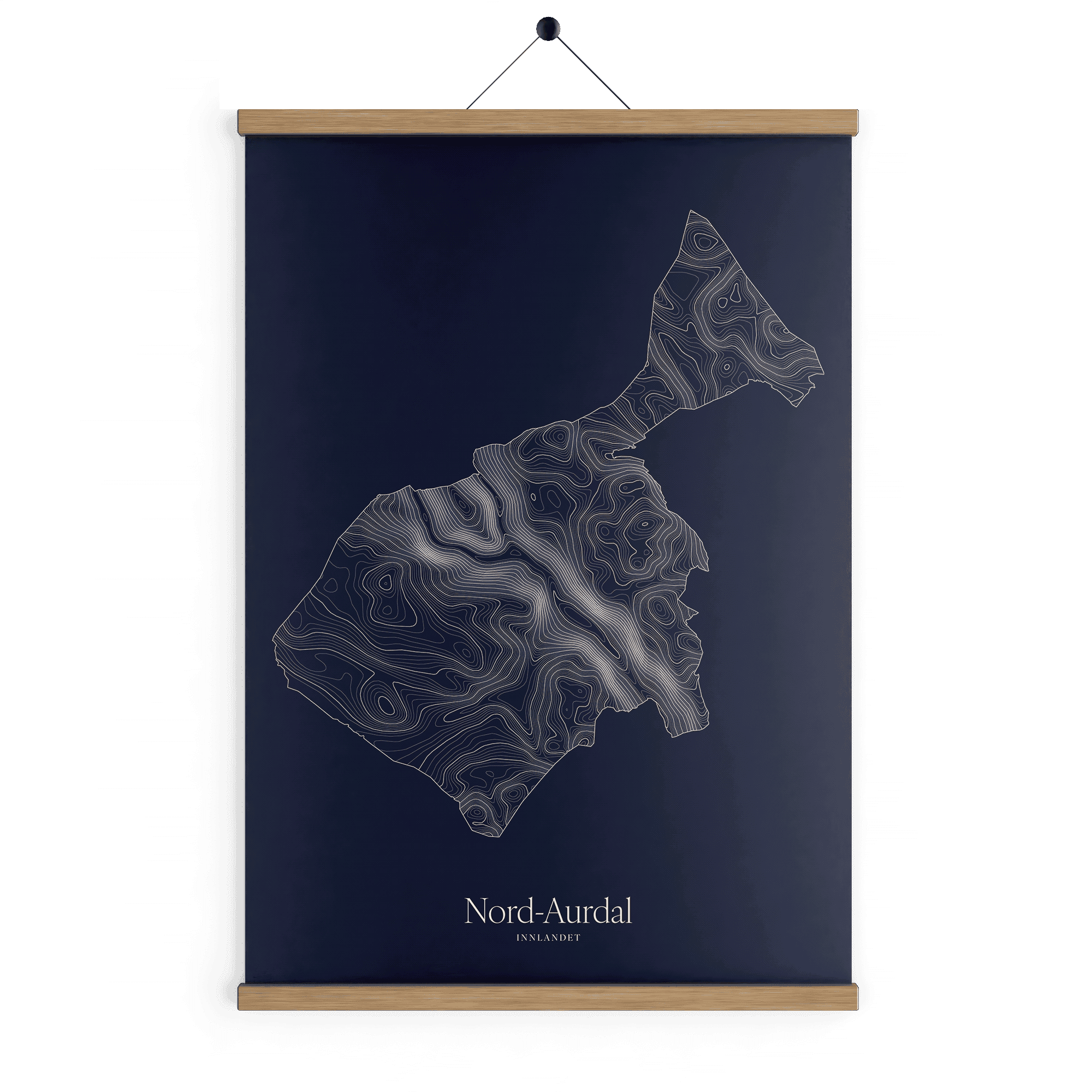 Nord-Aurdal kotekart - Vinternatt