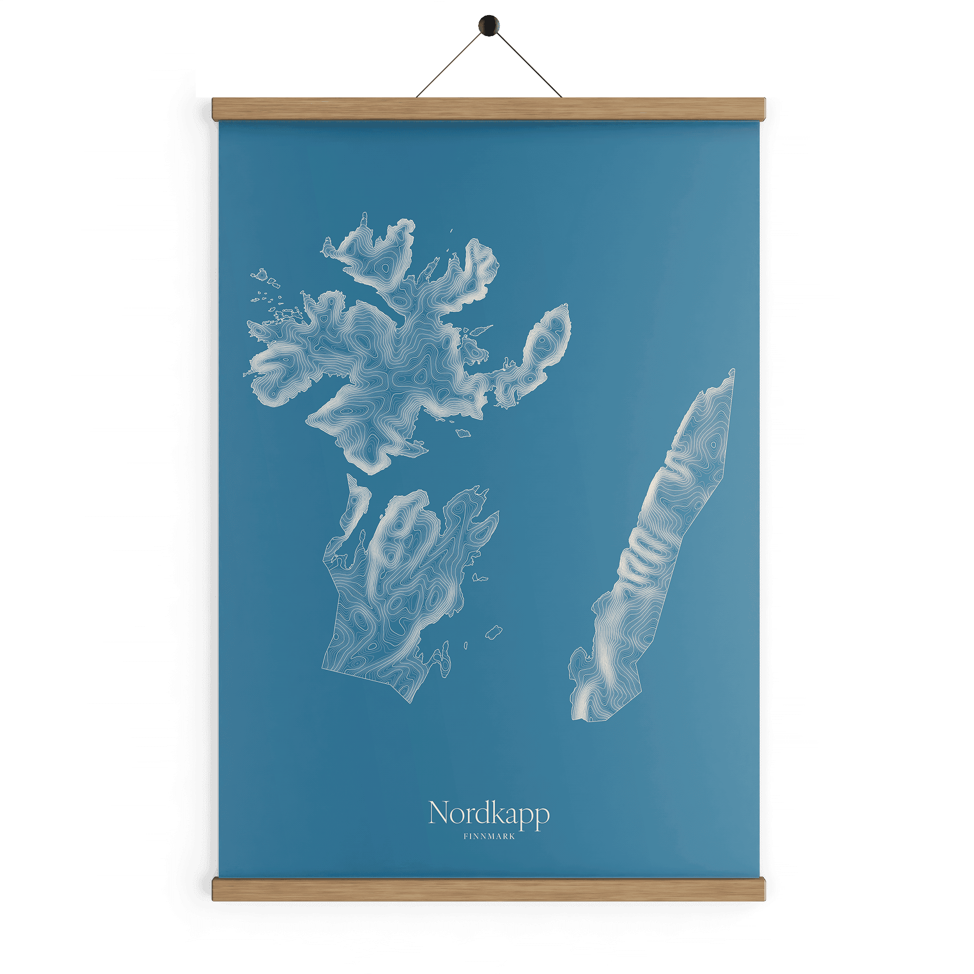 Nordkapp kotekart - Himmelblå