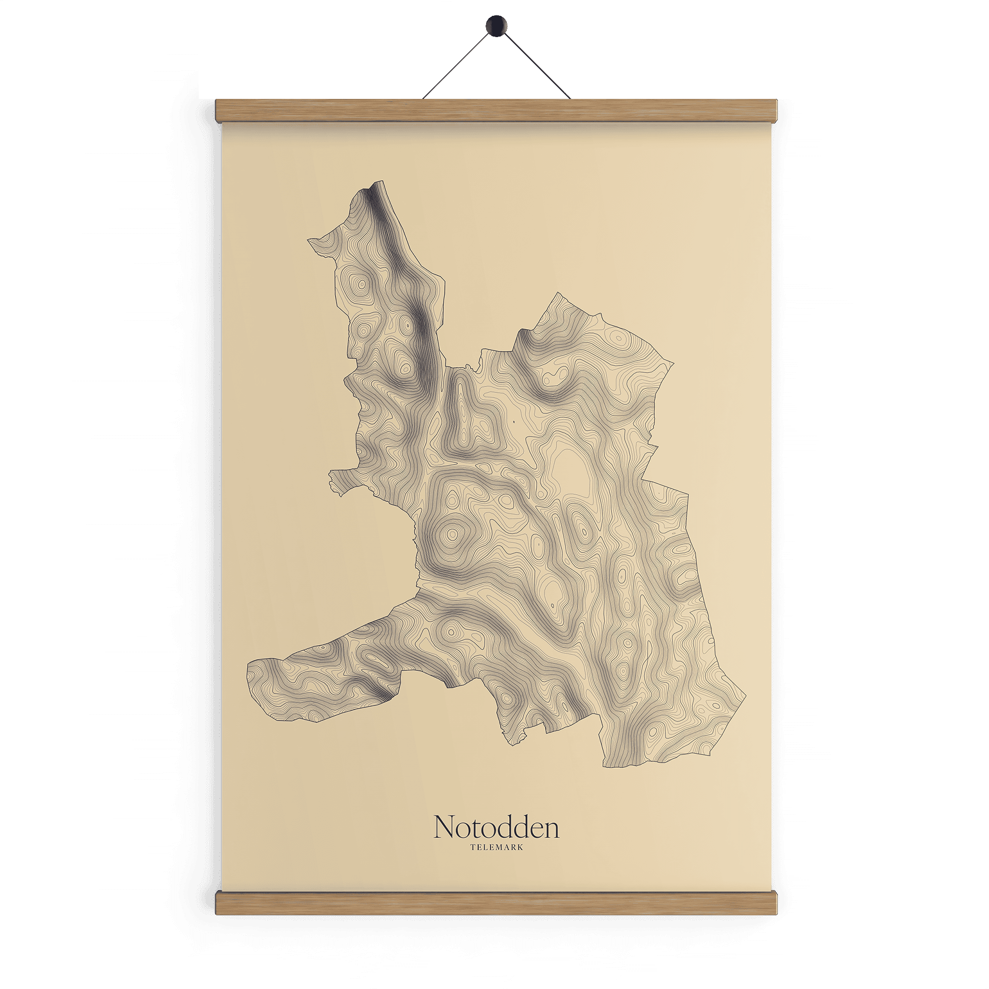 Notodden kotekart - Sandstein