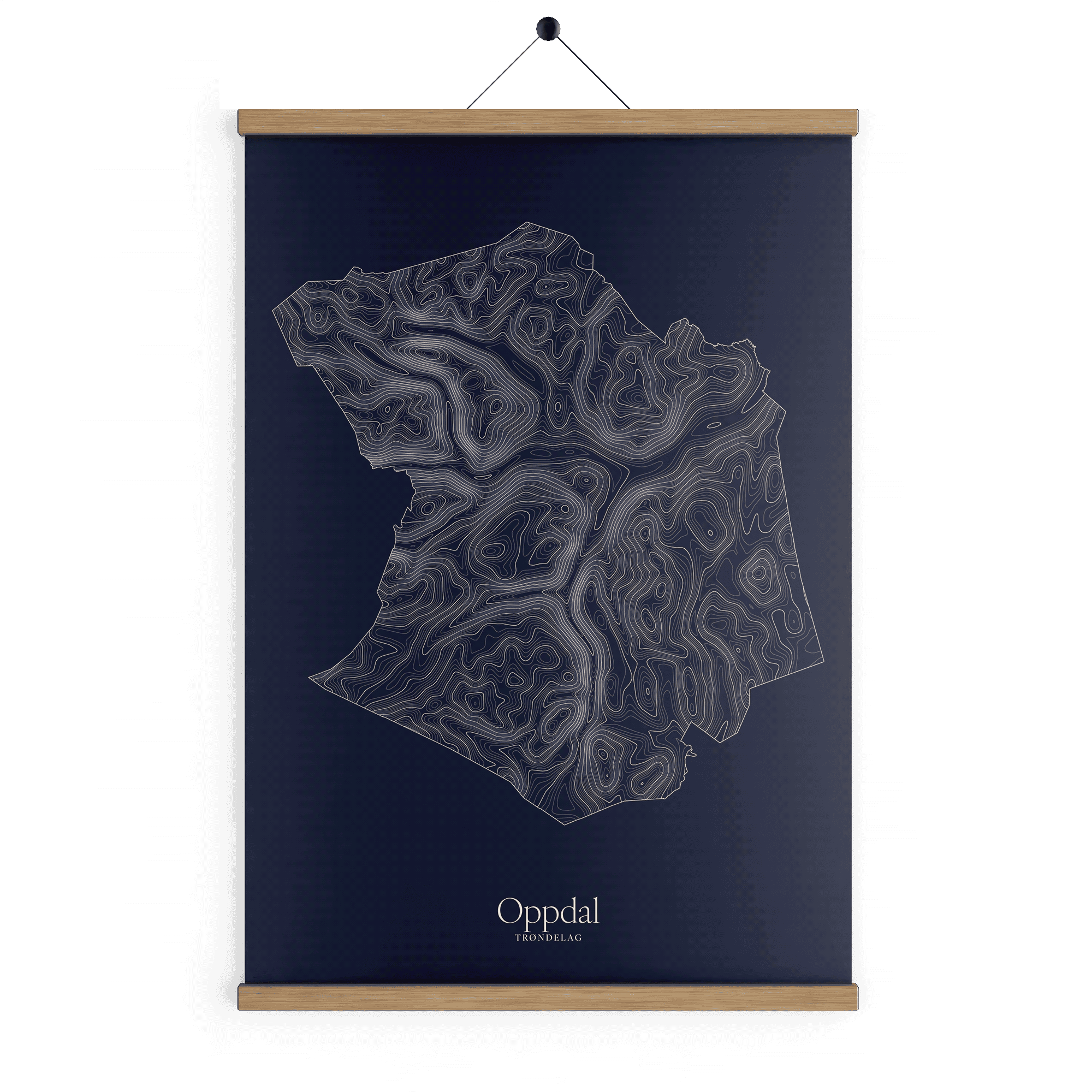 Oppdal kotekart - Vinternatt