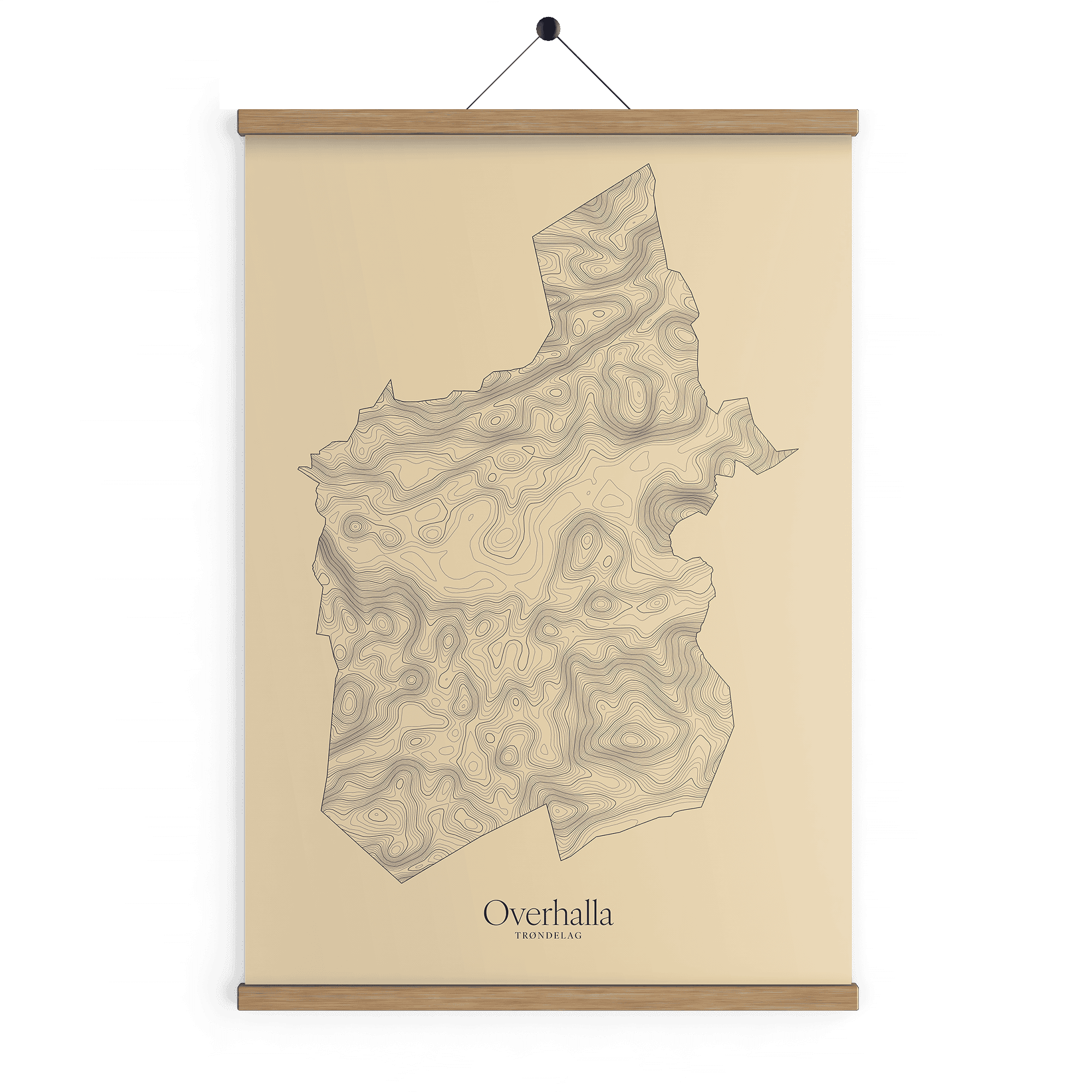 Overhalla kotekart - Sandstein