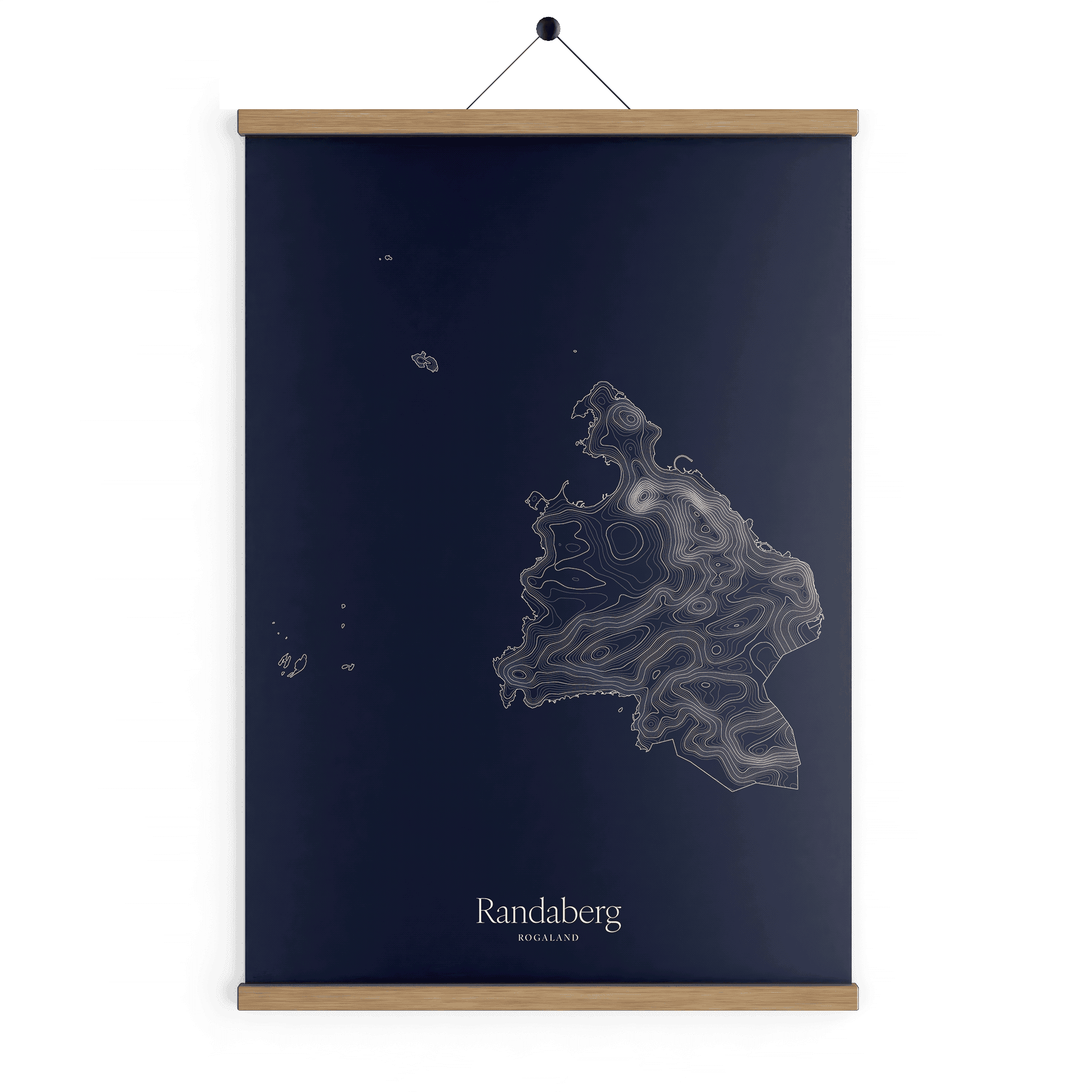 Randaberg kotekart - Vinternatt
