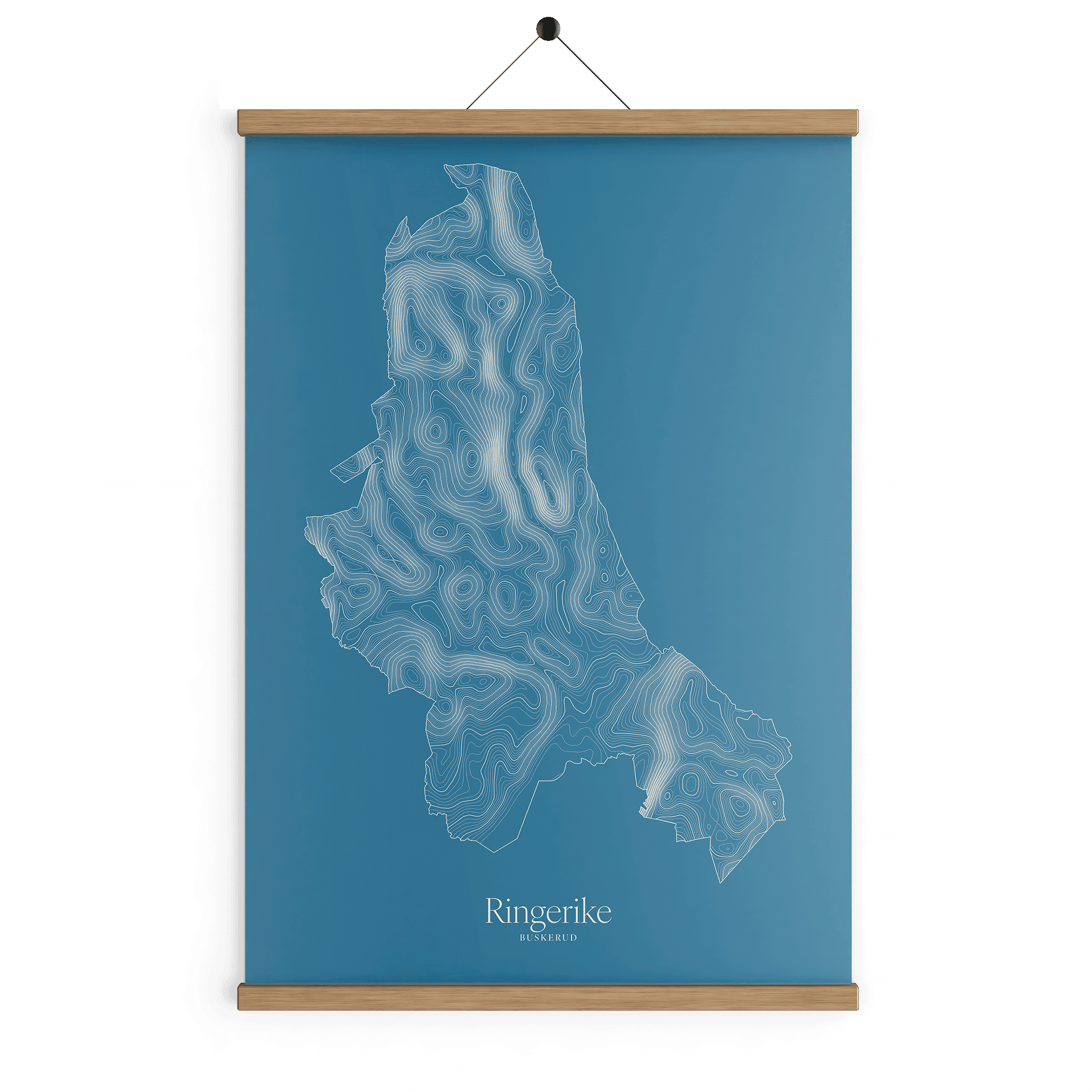 Ringerike kotekart - Himmelblå